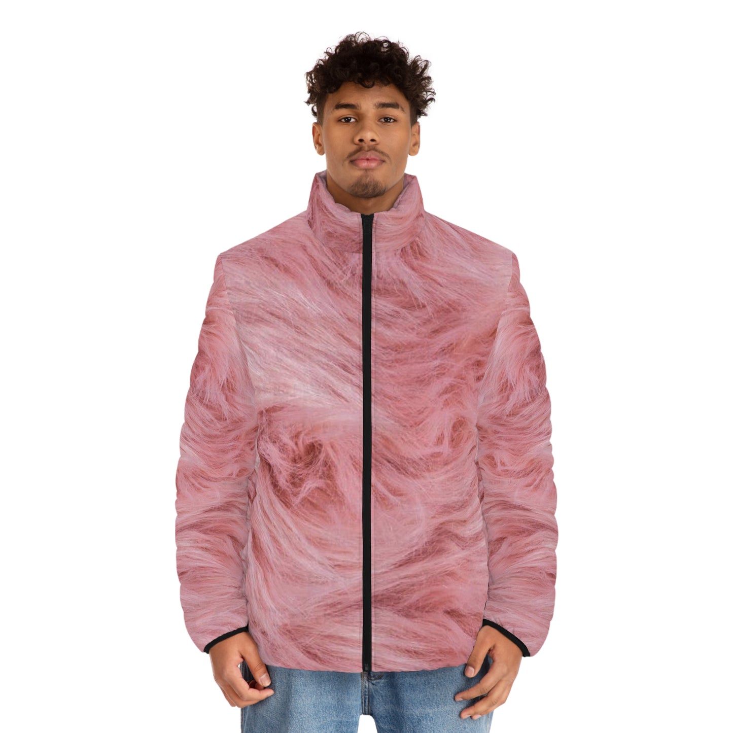 Pink Teddy - Chaqueta acolchada para hombre