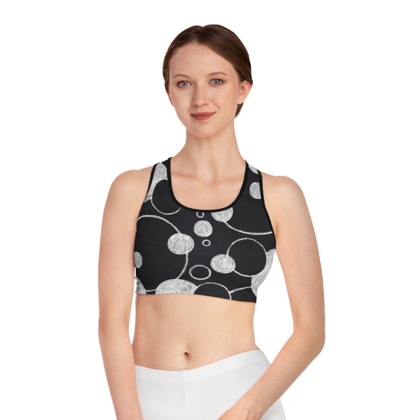 Points noirs - Soutien-gorge de sport Inovax