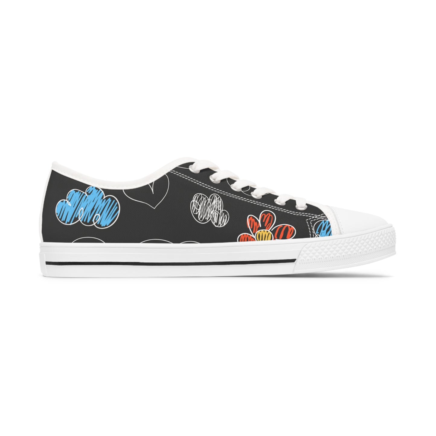 Kids Doodle Playground - Zapatillas bajas para mujer Inovax