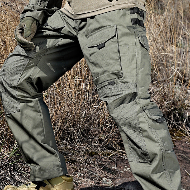 Traje de camuflaje para hombre, ropa de rana, manga larga, ropa de entrenamiento para primavera y otoño