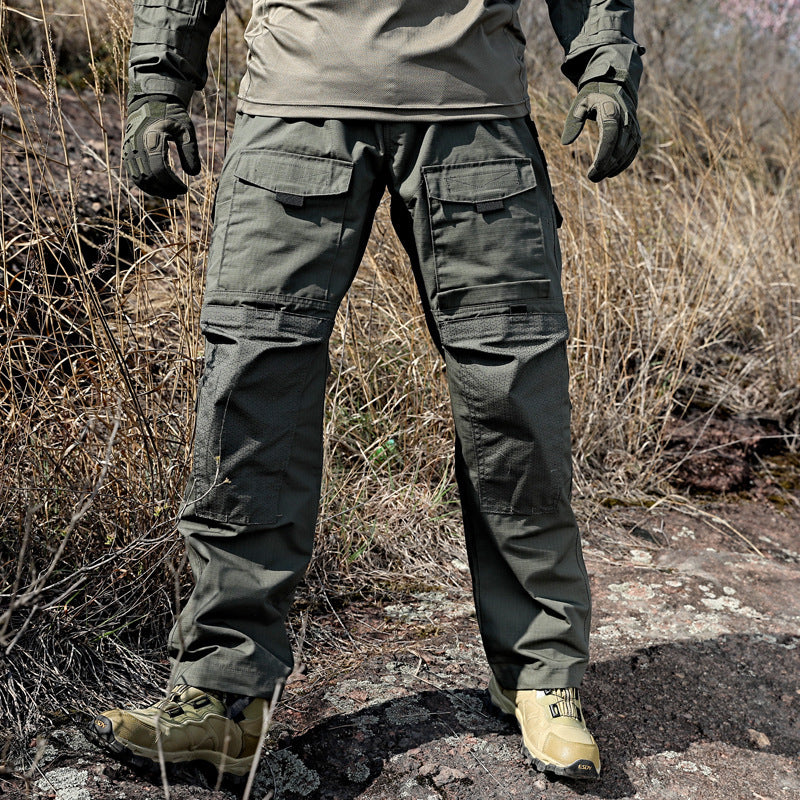 Combinaison de camouflage pour hommes, vêtements de grenouille à manches longues, vêtements d'entraînement pour le printemps et l'automne