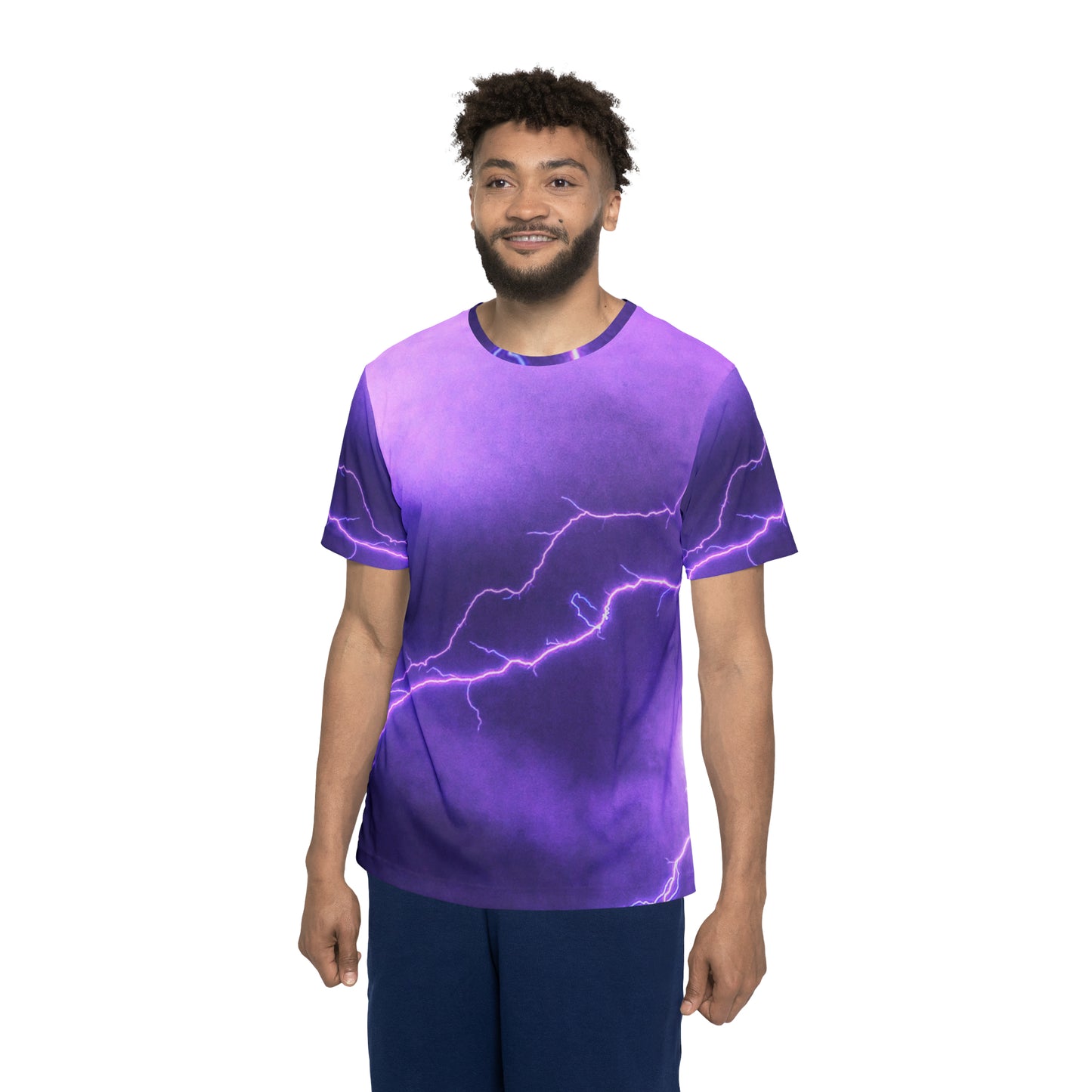 Electric Thunder - Camiseta deportiva Inovax para hombre