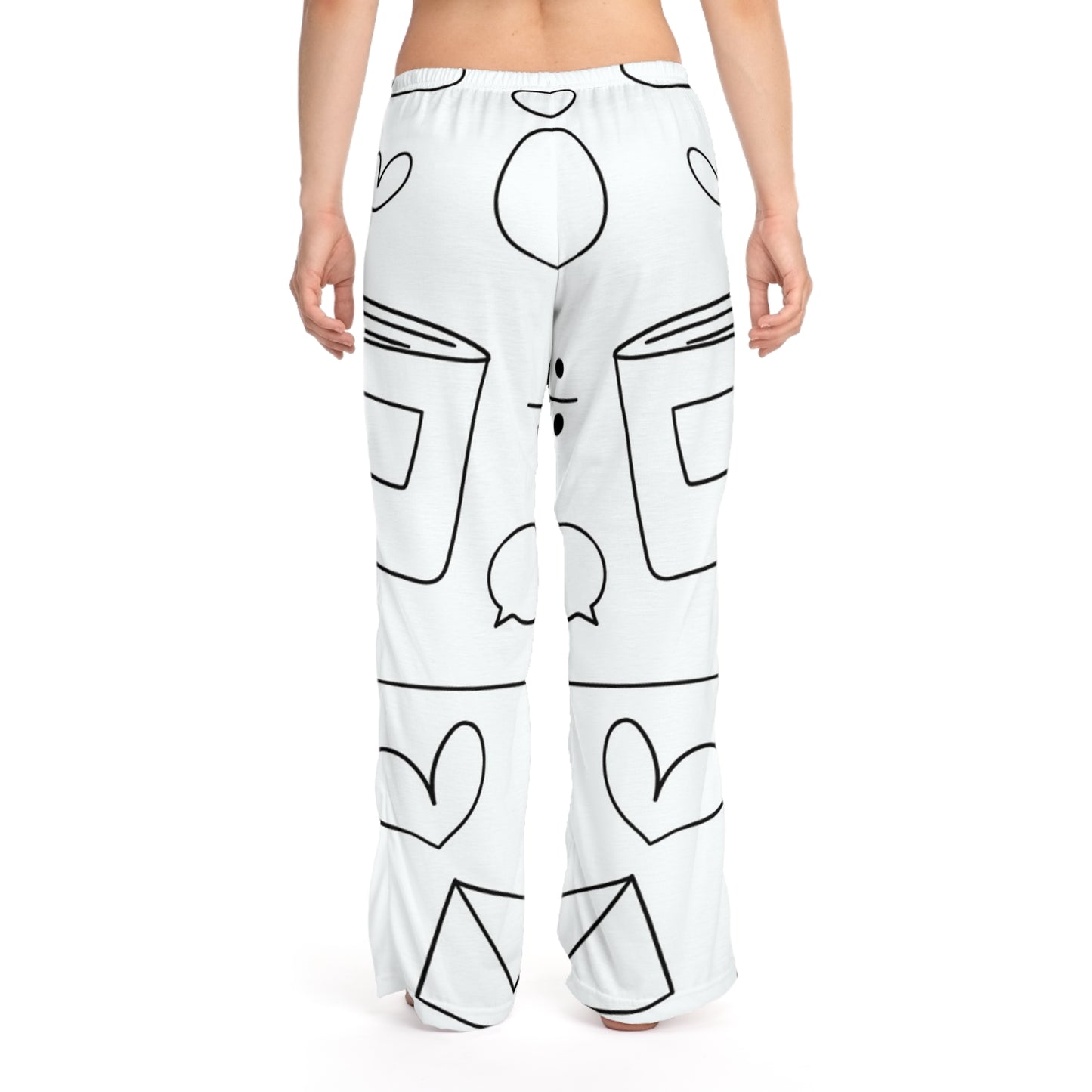 Doodle - Pantalones de pijama para mujer Inovax