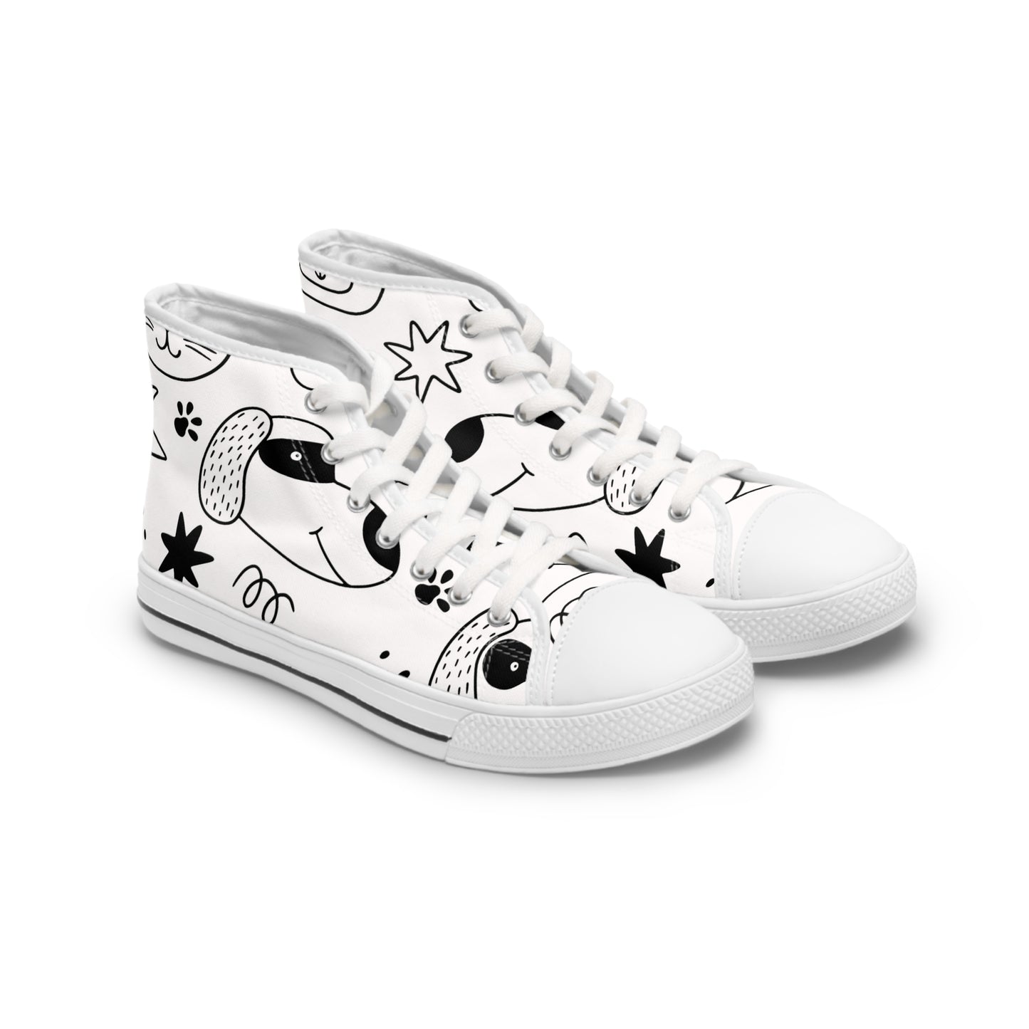 Doodle Dogs &amp; Cats - Zapatillas altas Inovax para mujer