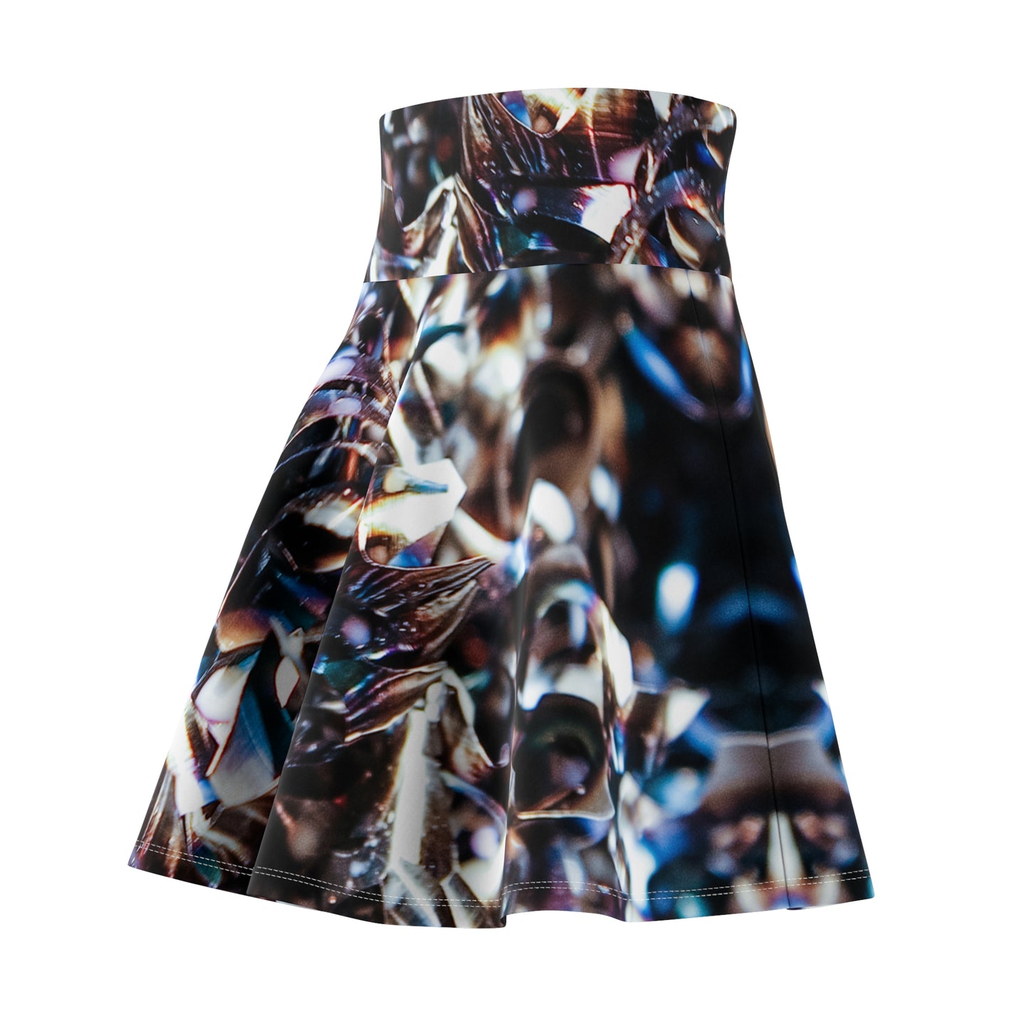 Liquid Metalic - Inovax Woman's Skater Skirt