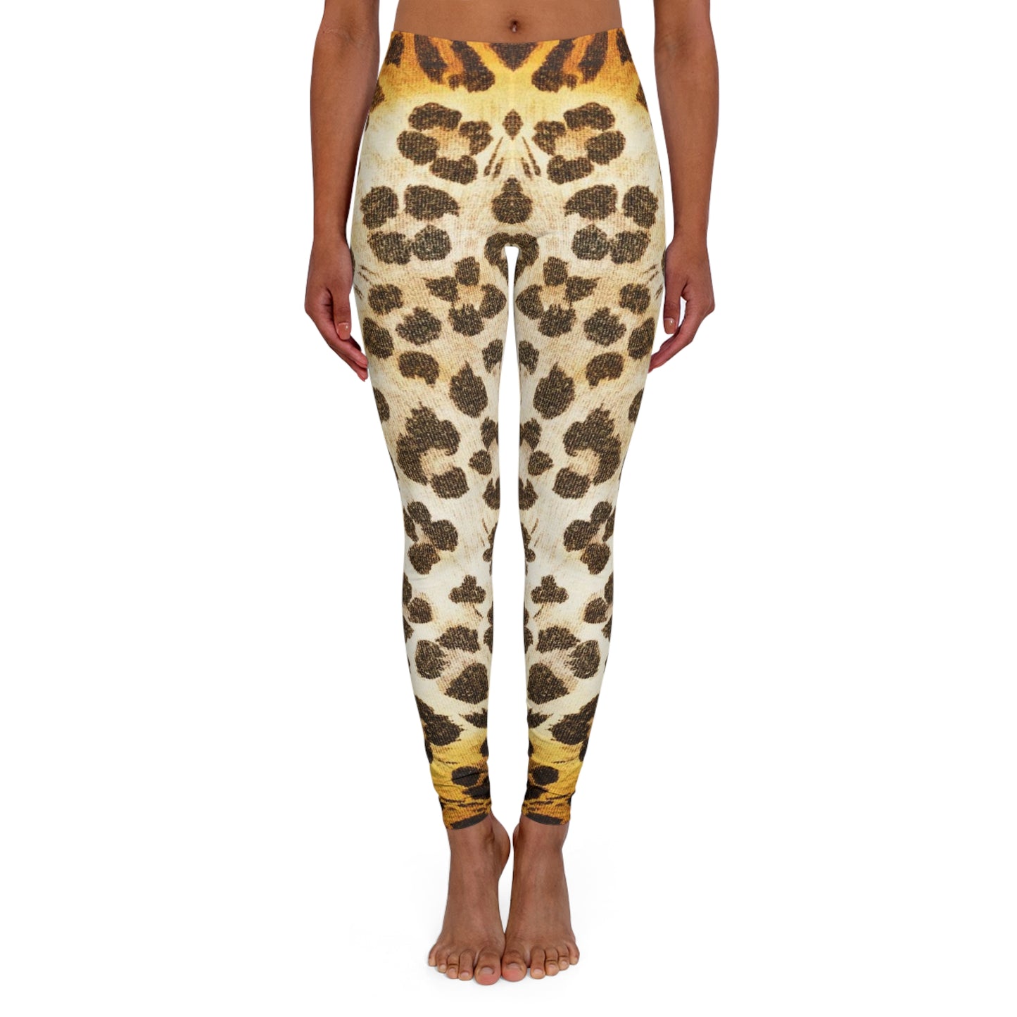 Cheetah - Leggings de spandex para mujer Inovax