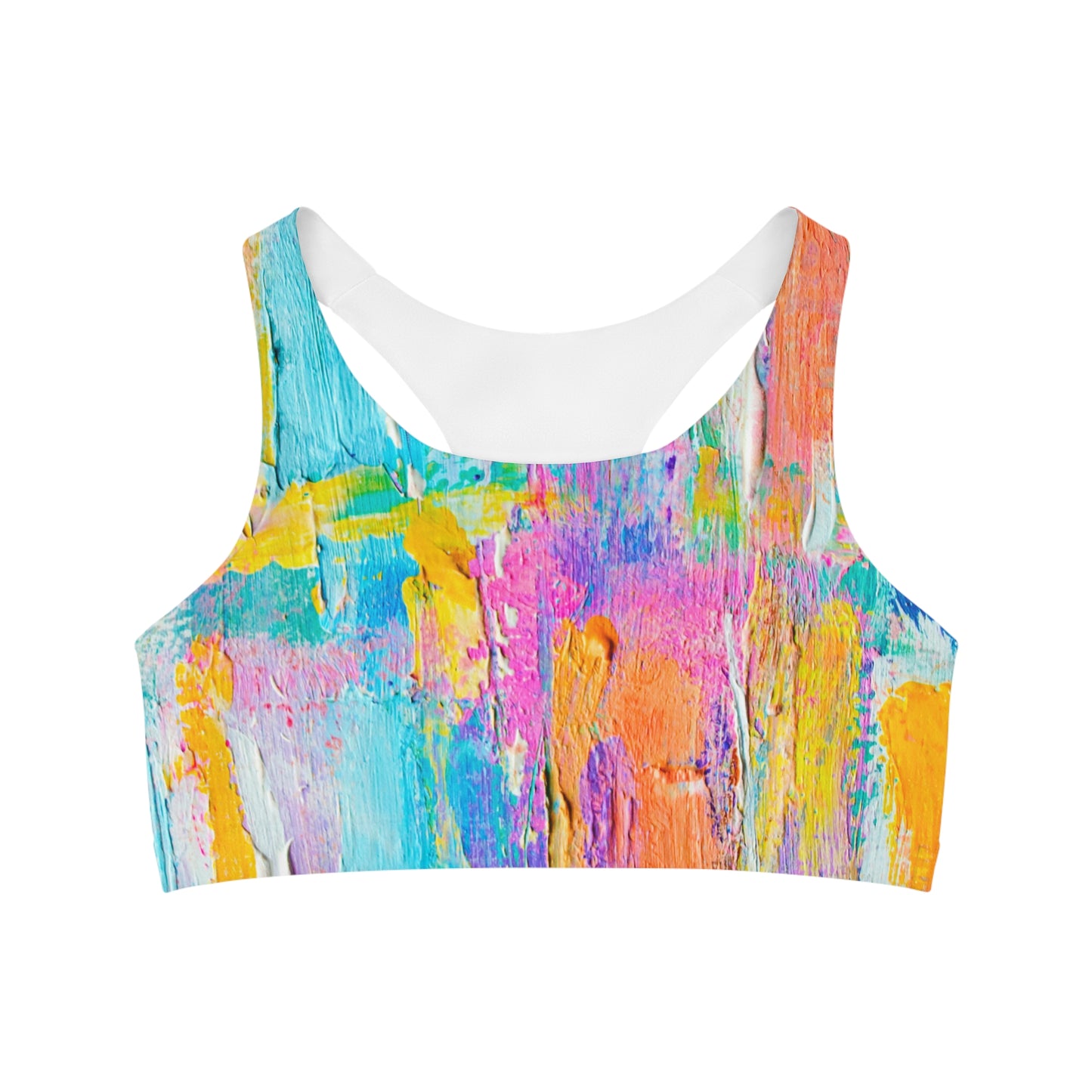 Pastel Colors - Inovax Seamless Sports Bra