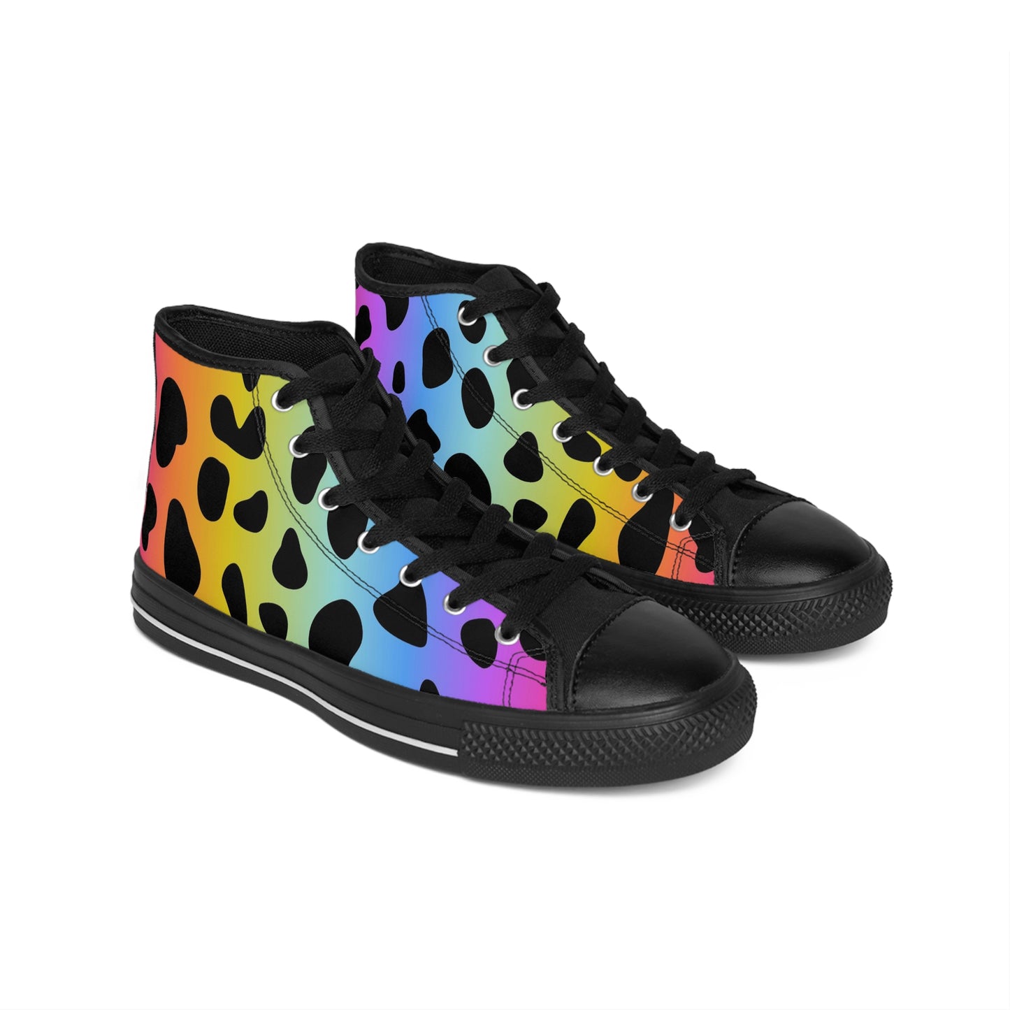 Colorful Jaguar - Inovax Women's Classic Sneakers