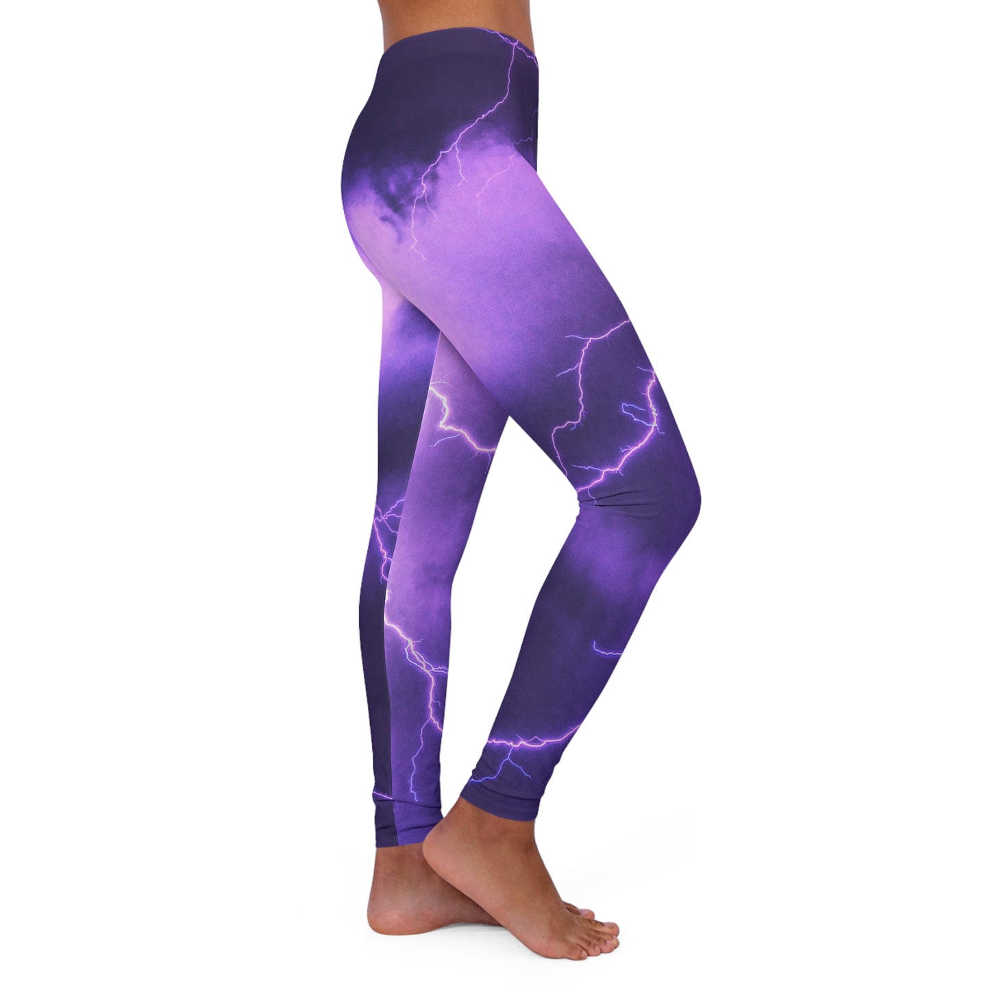 Trueno eléctrico - Leggings de spandex para mujer Inovax