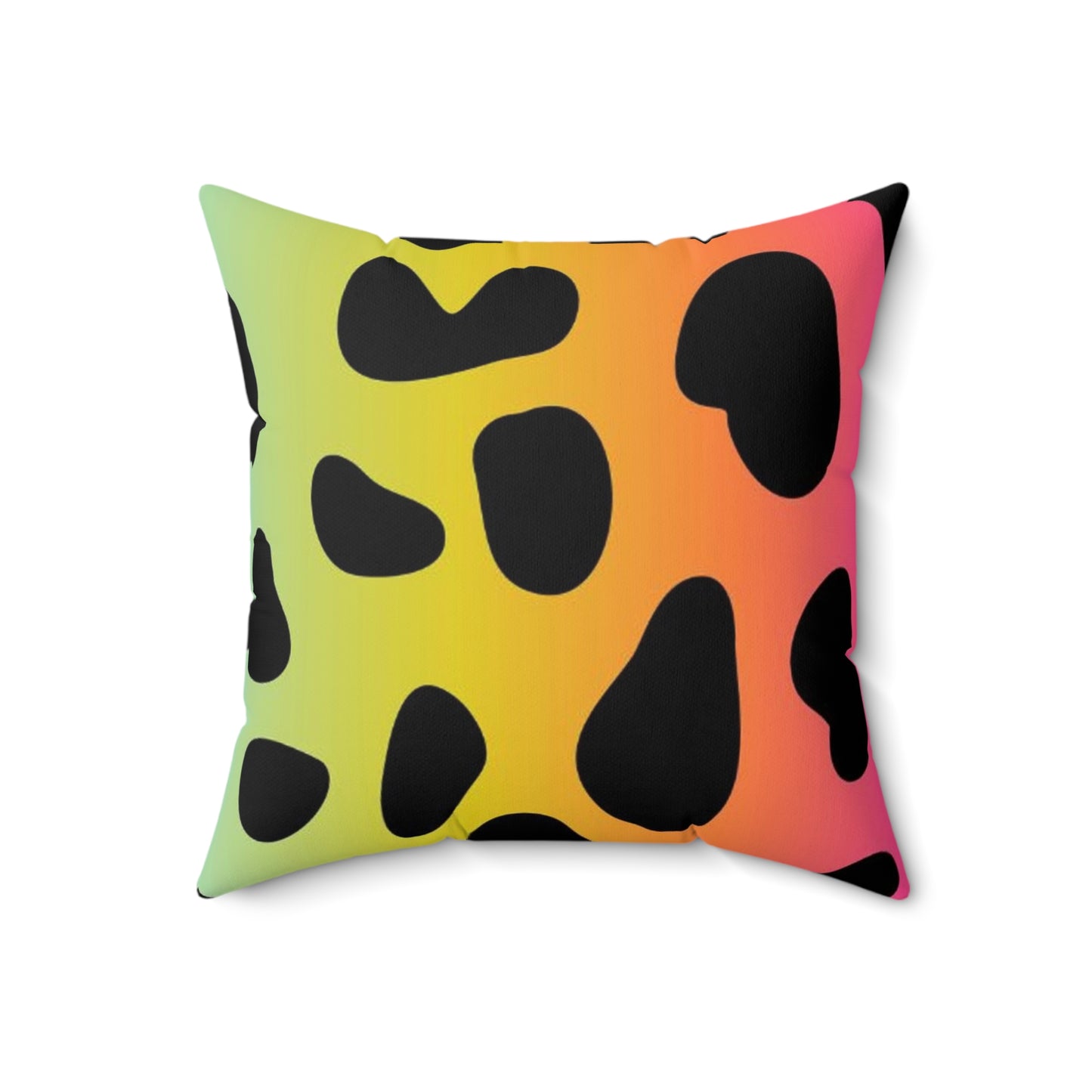 Colorful Jaguar - Inovax Spun Polyester Square Pillow