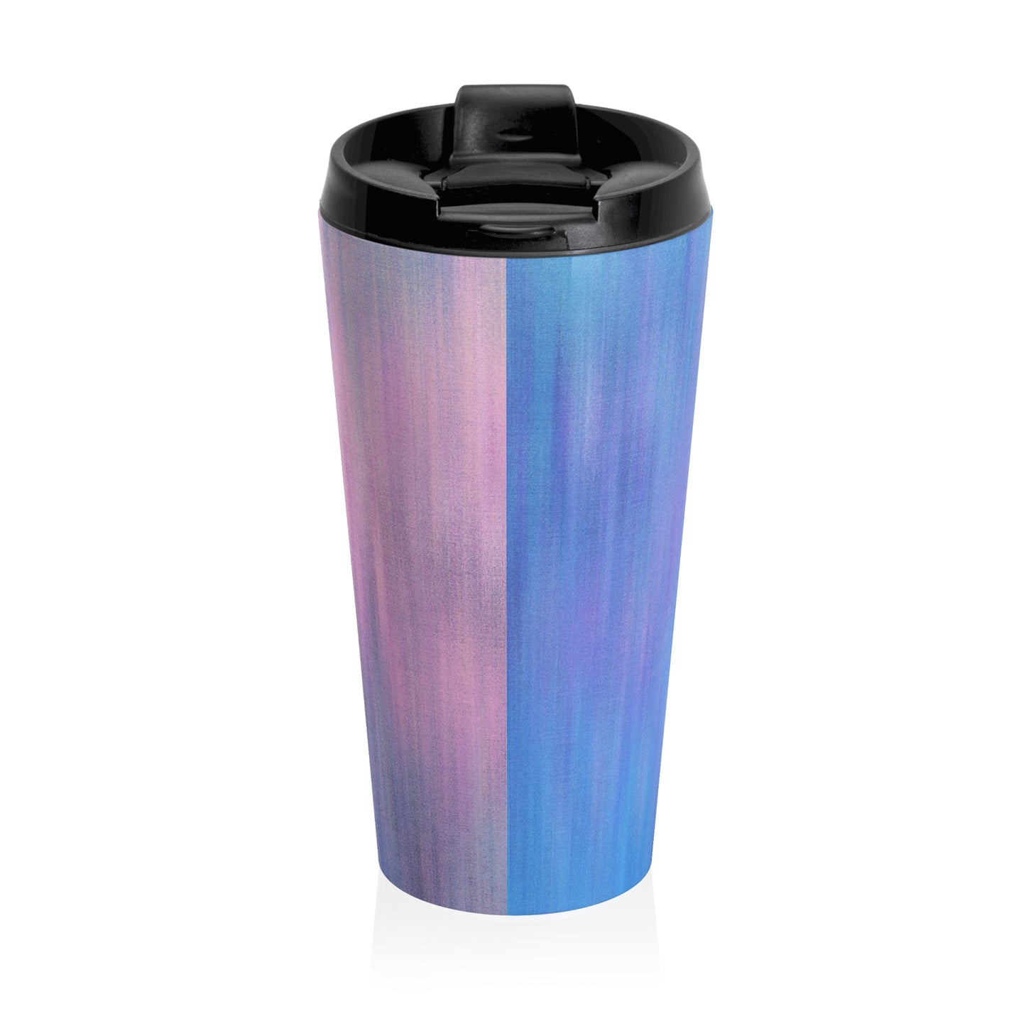 Blue & Purple Metalic - Inovax Stainless Steel Travel Mug