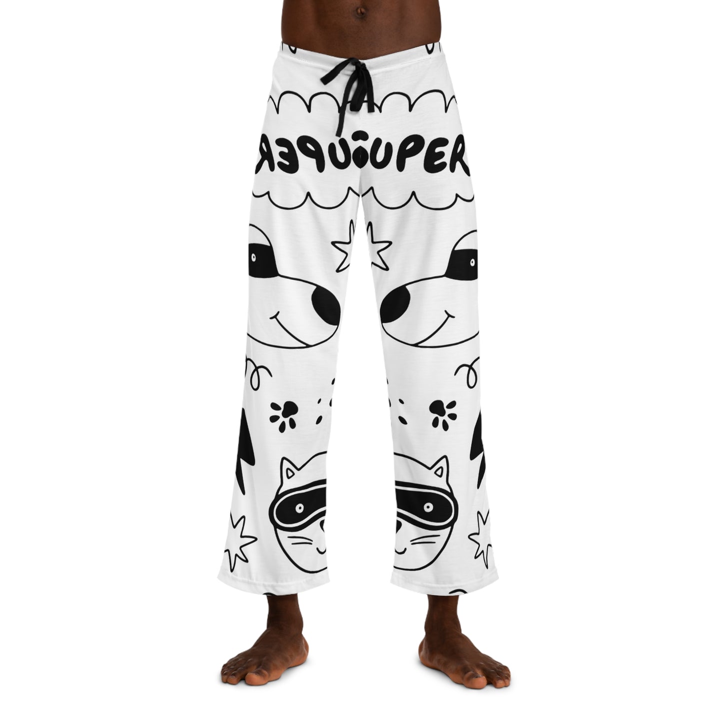 Doodle Dogs &amp; Cats - Pantalones de pijama para hombre Inovax