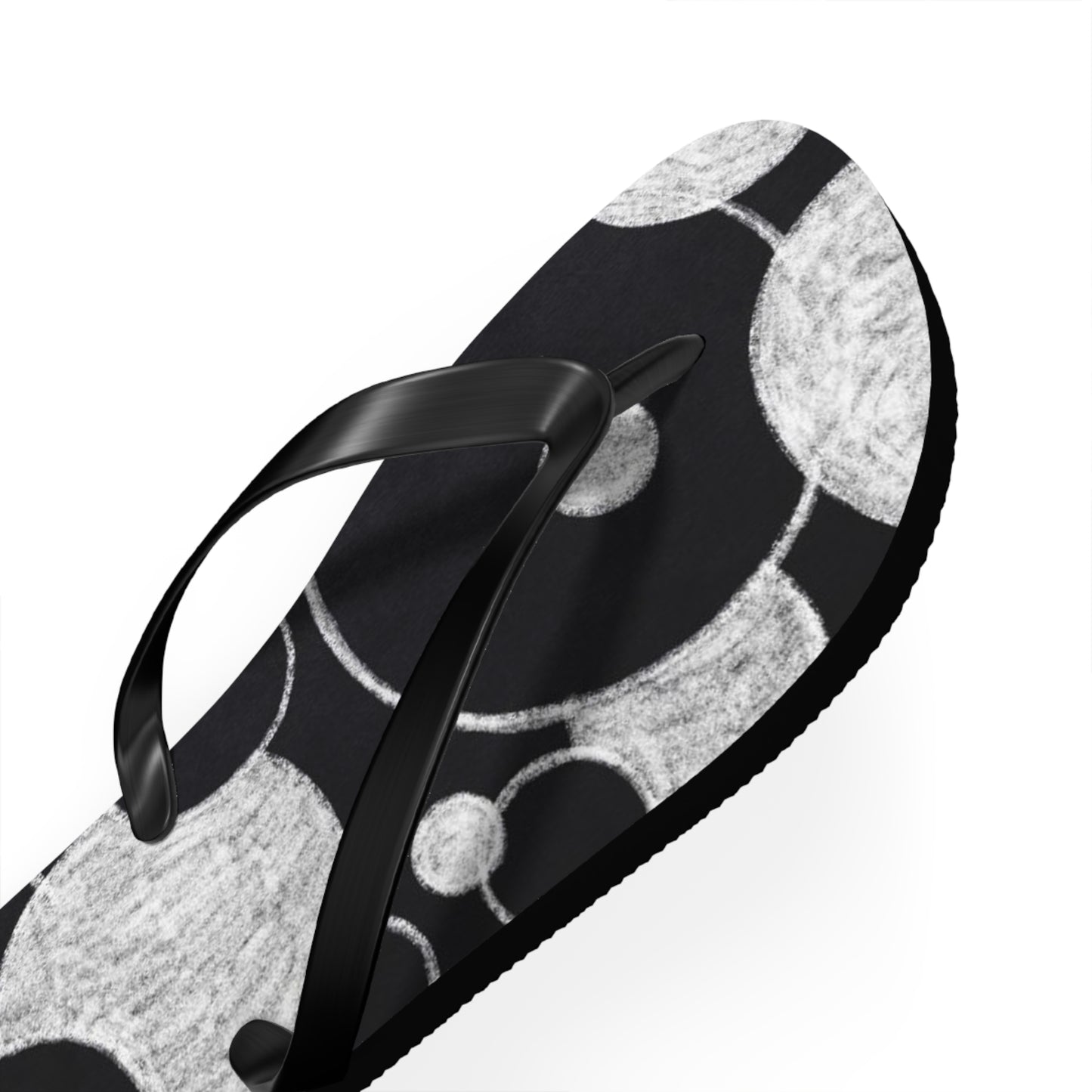 Black Dots - Inovax Flip Flops