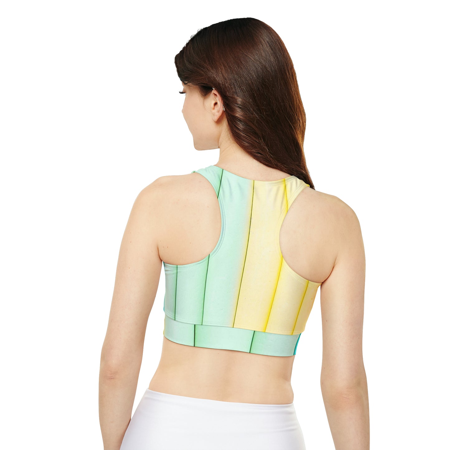 Rainbow - Inovax Padded Sports Bra