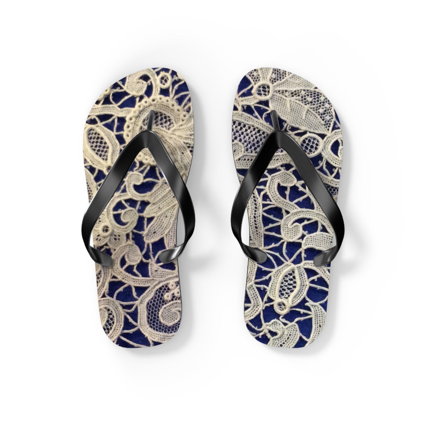 Golden and Blue - Inovax Flip Flops