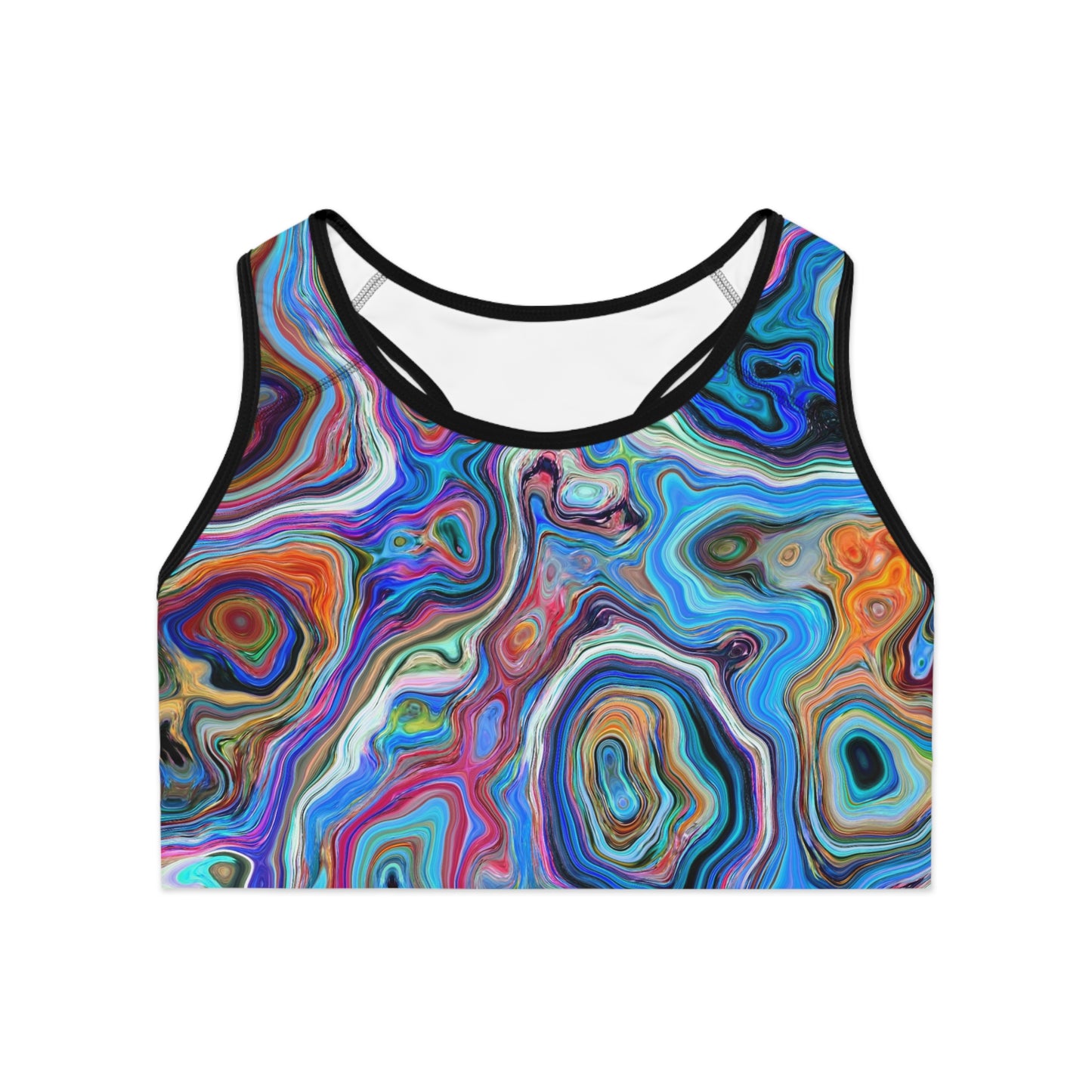 Trippy Liquid - Soutien-gorge de sport Inovax