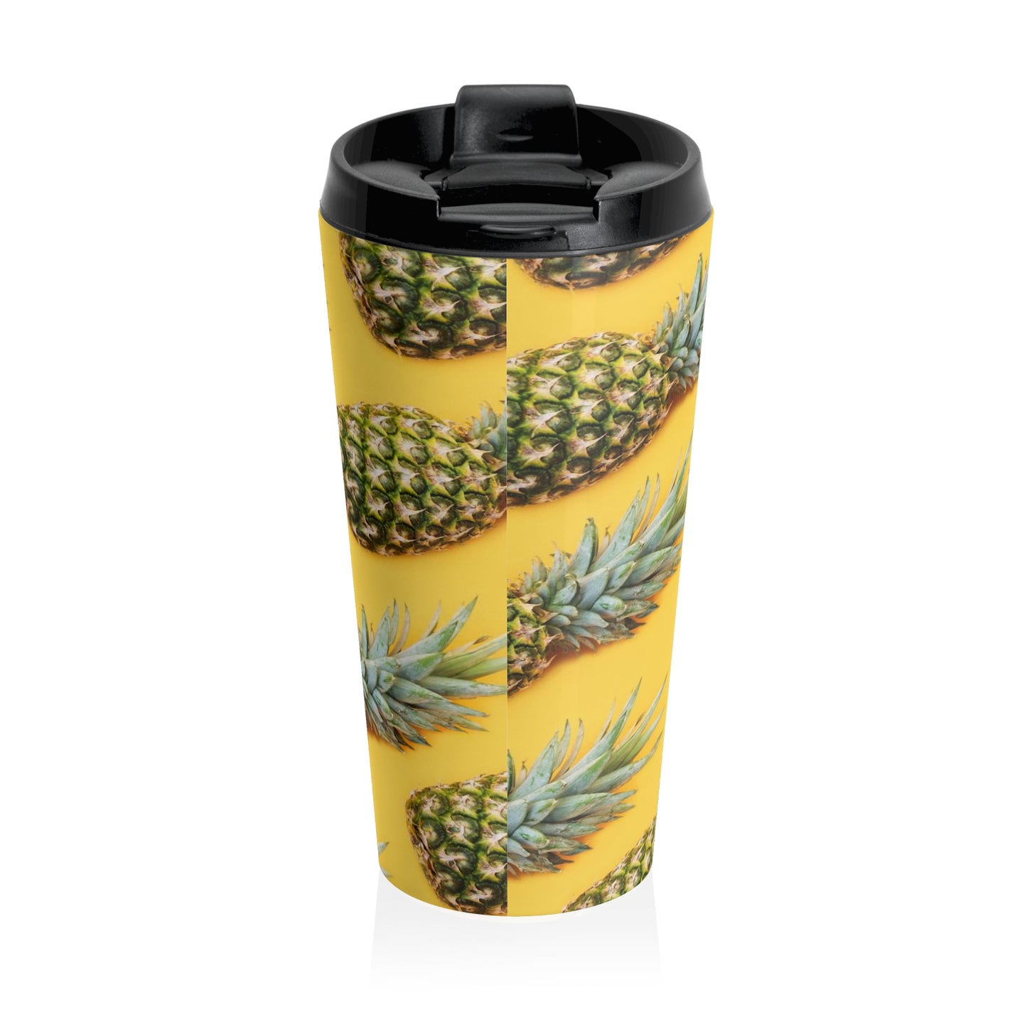 Piña - Taza de viaje de acero inoxidable Inovax