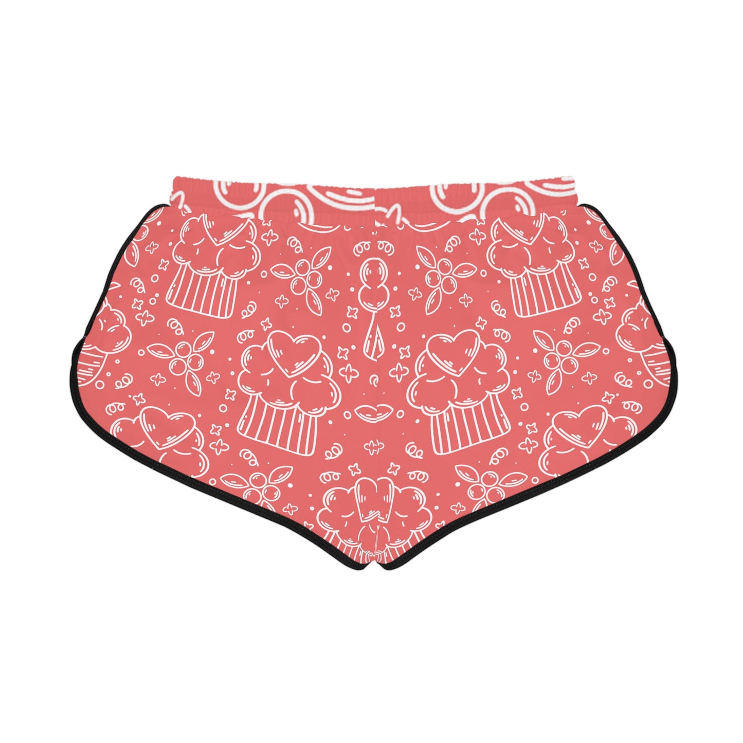 Doodle Pancake - Pantalones cortos relajados para mujer Inovax