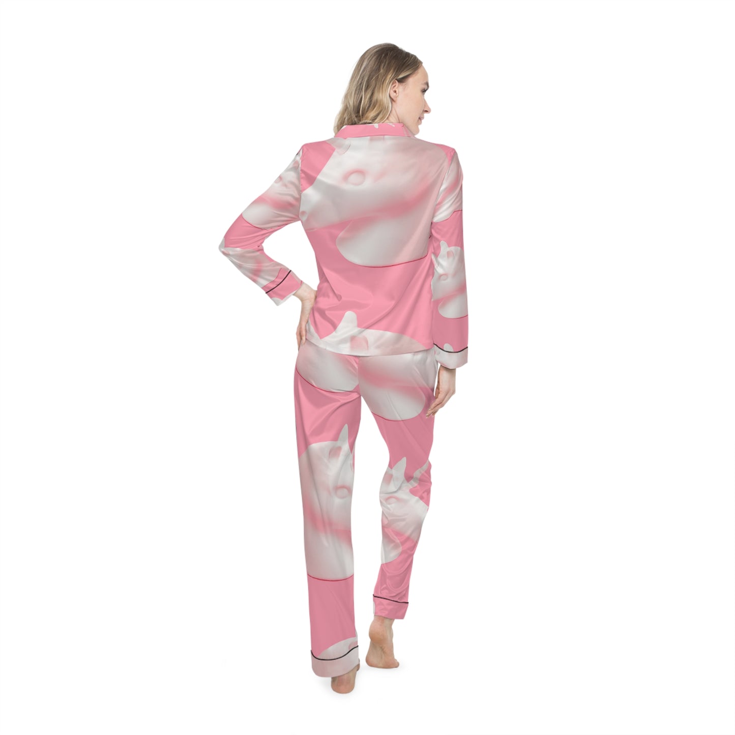 Licorne - Pyjama en satin pour femme Inovax