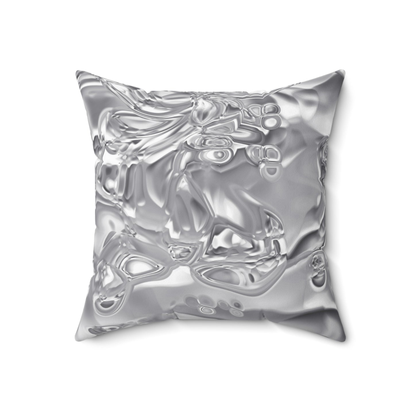 Metalic - Inovax Spun Polyester Square Pillow