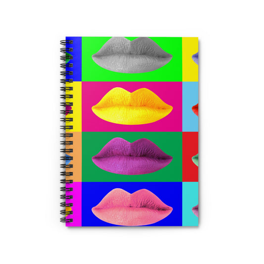 Pop Mouth - Inovax Spiral Notebook (Ruled Line)