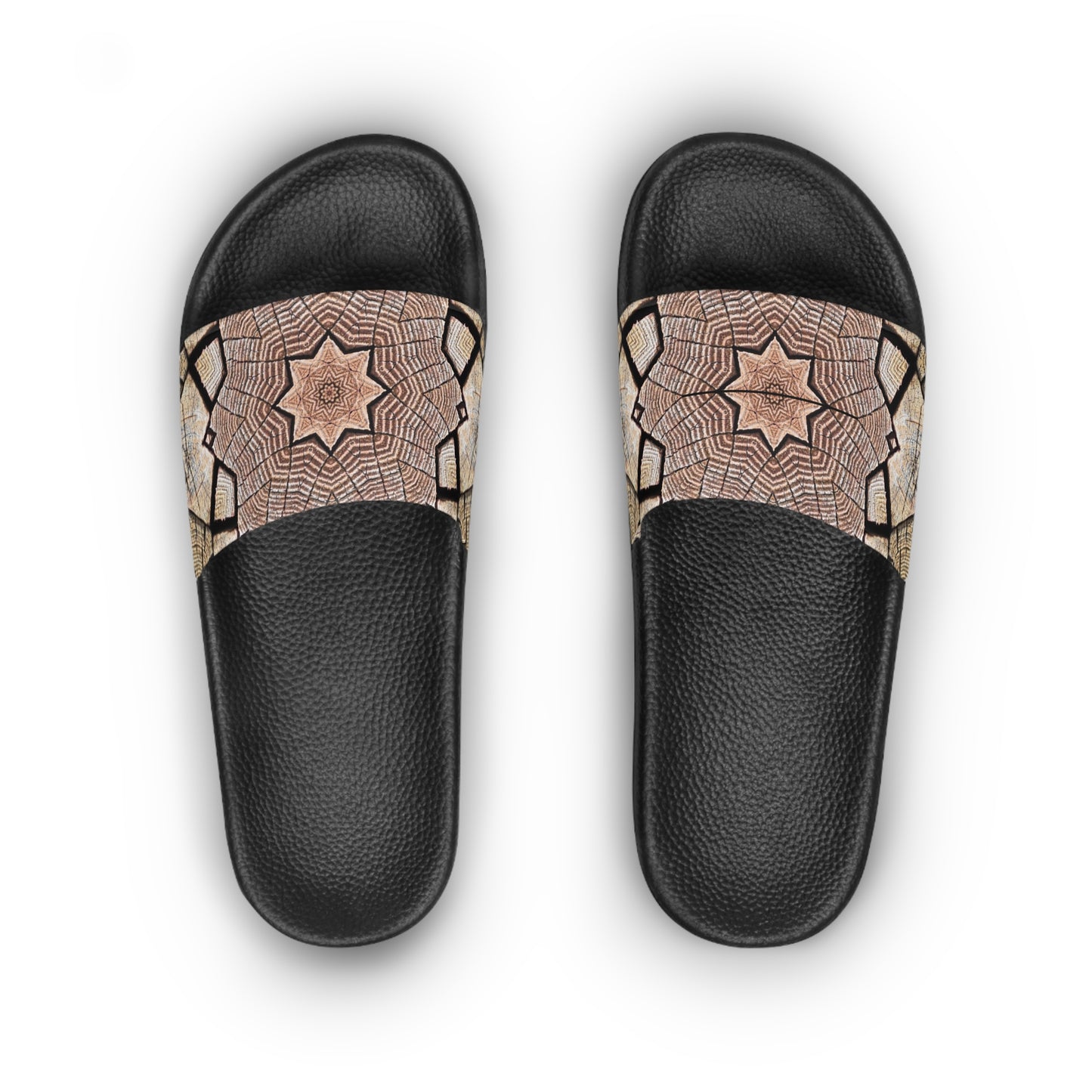 Brown Mandala - Inovax Women's Slide Sandal