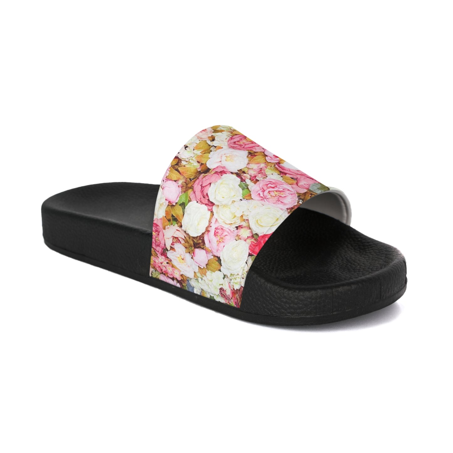 Pink Flowers - Inovax Women's Slide Sandal