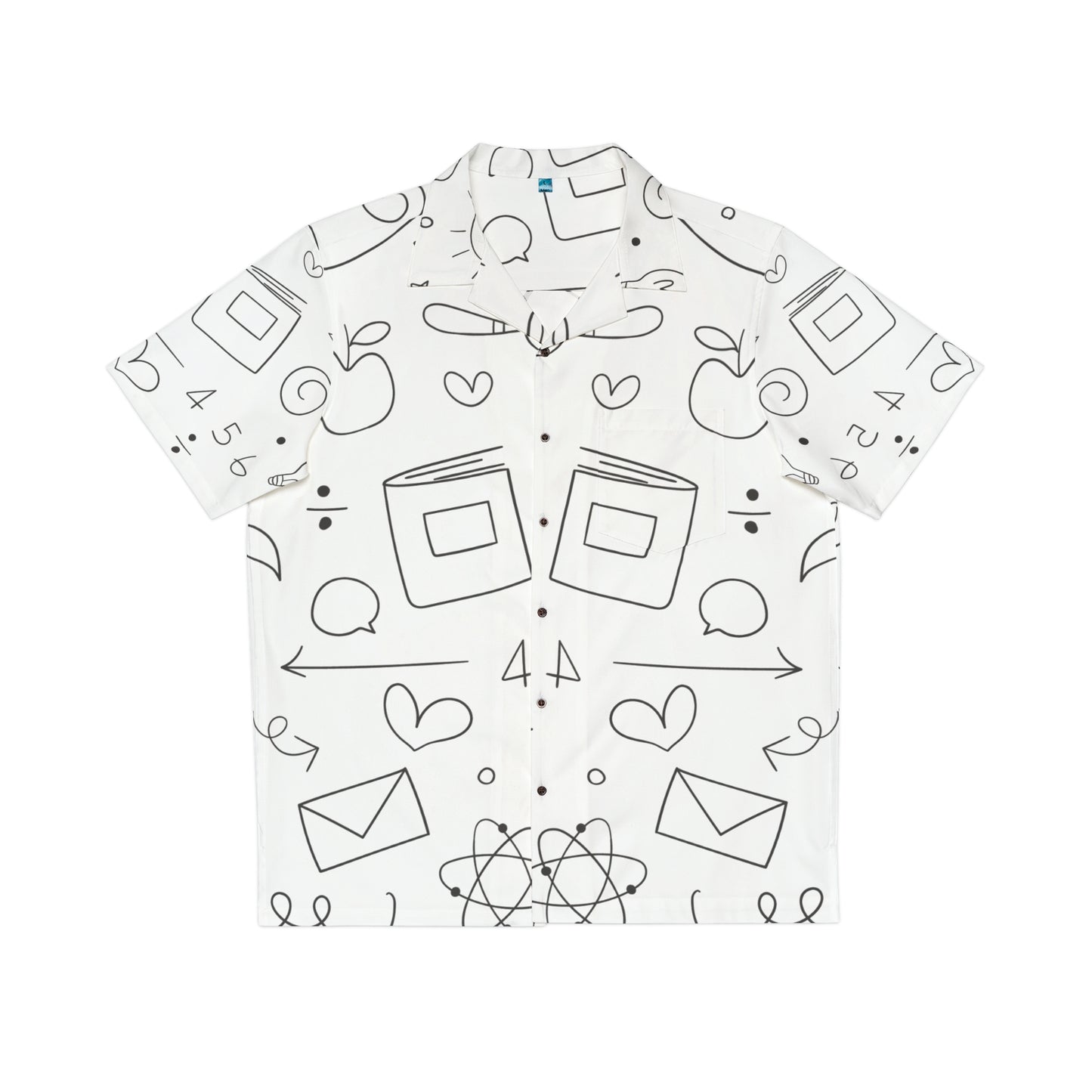 Doodle - Chemise hawaïenne Inovax pour hommes