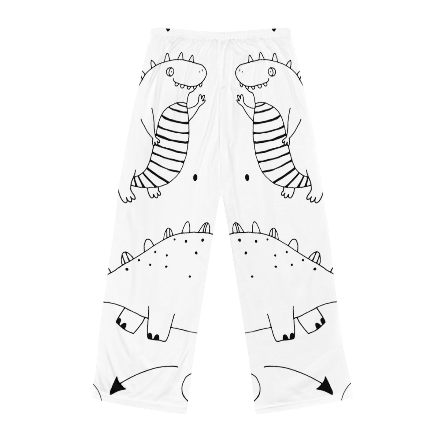 Doodle Dinosours - Pantalones de pijama para mujer Inovax