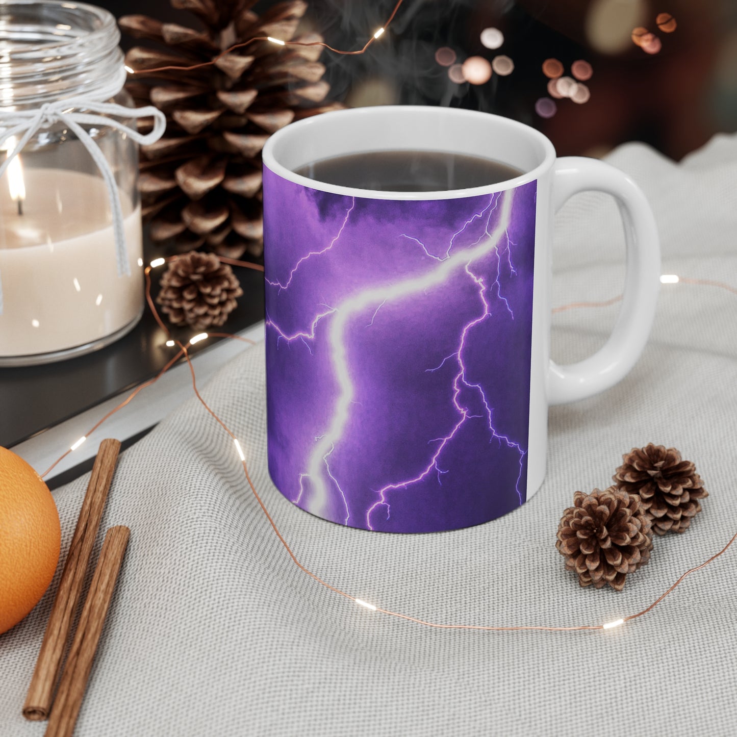 Electric Thunder - Inovax Ceramic Mug 11oz