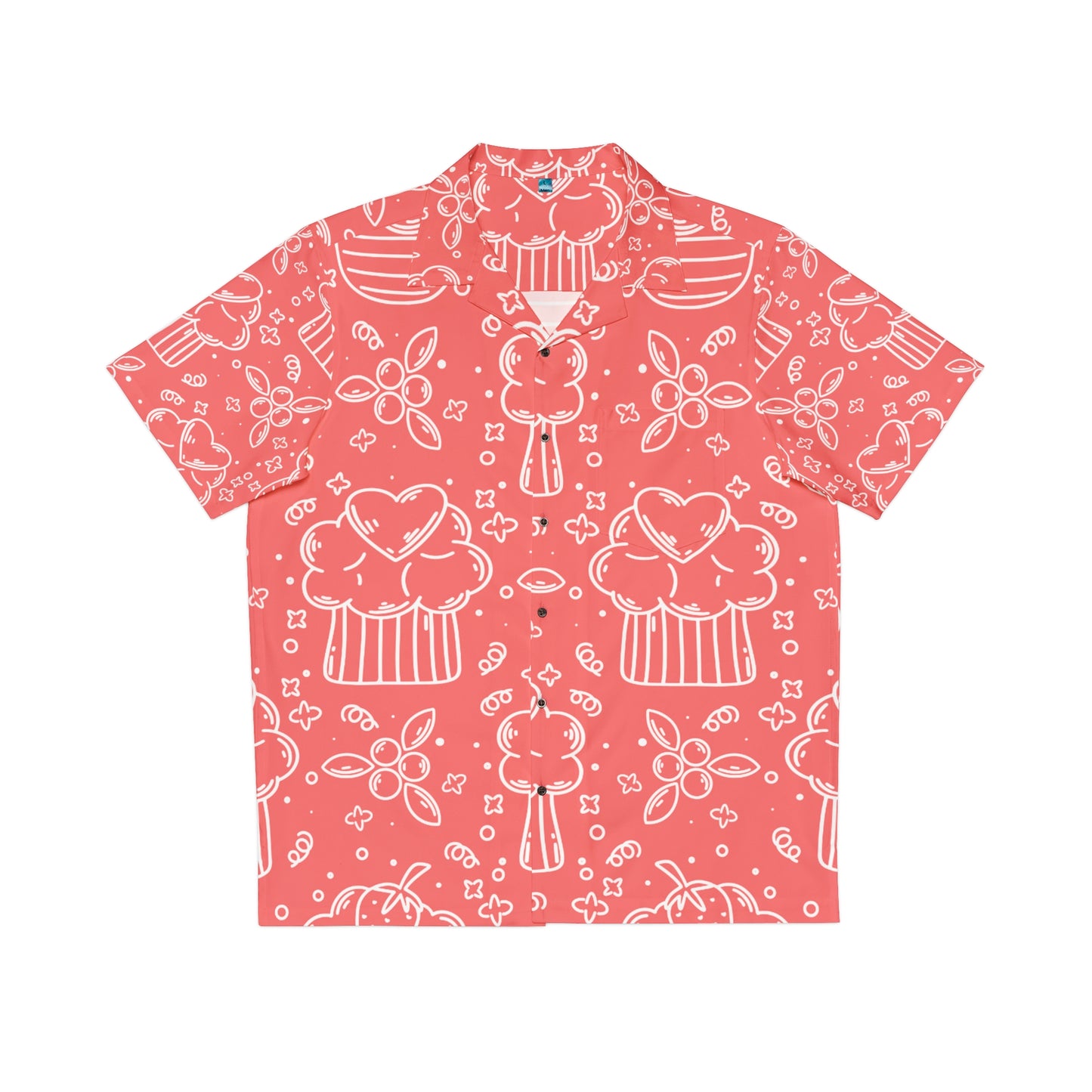 Doodle Pancake - Camisa hawaiana para hombre Inovax