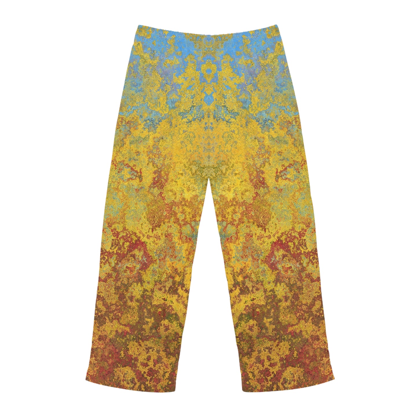 Gold and blue spots - Inovax Men's Pajama Pants