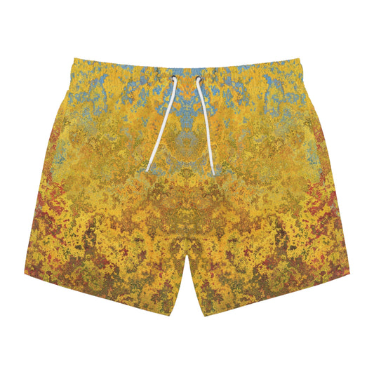 Gold and blue spots - Inovax Swim Trunks