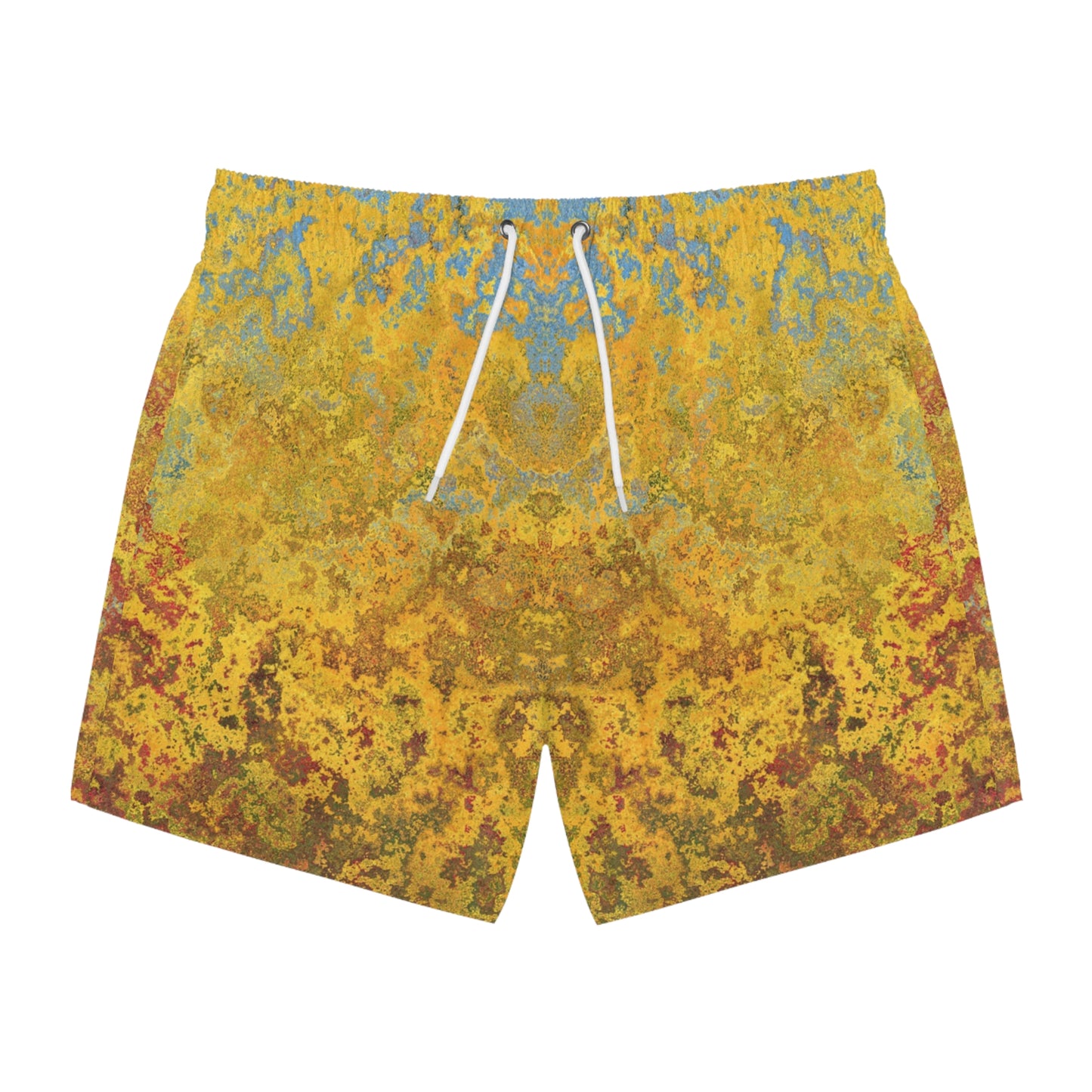 Gold and blue spots - Inovax Swim Trunks