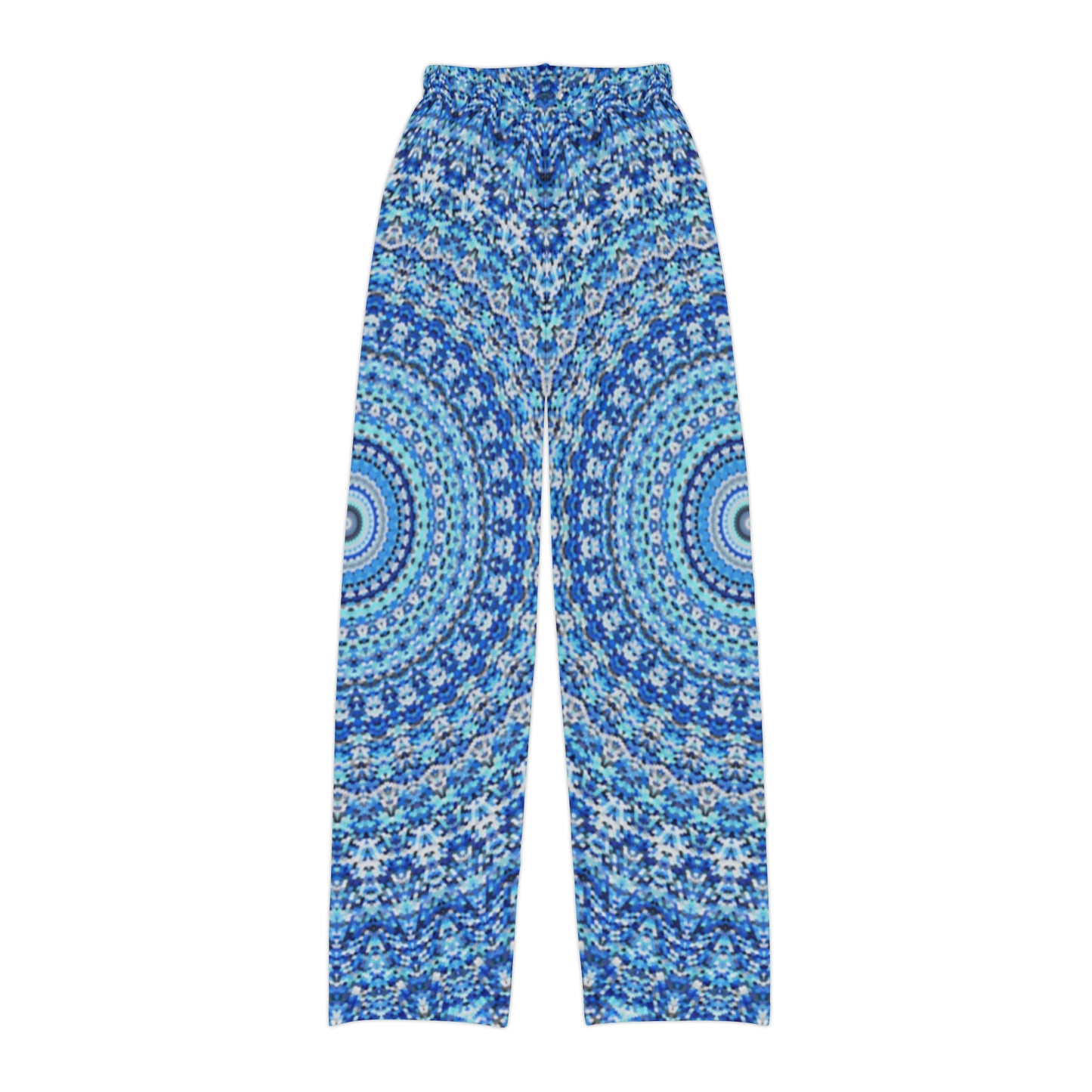 Mandala bleu - Pantalon de pyjama pour enfants Inovax