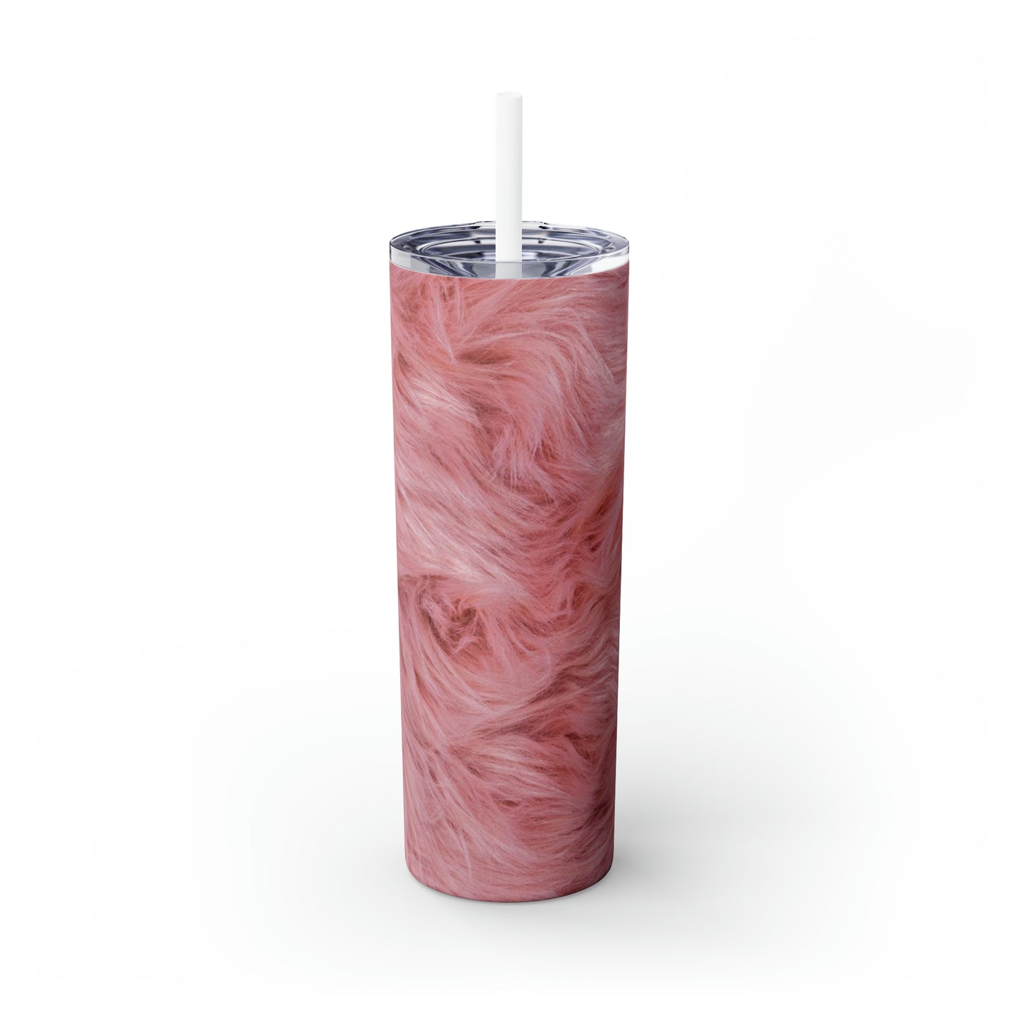 Pink Teddy - Inovax Maars® Skinny Tumbler with Straw 20oz