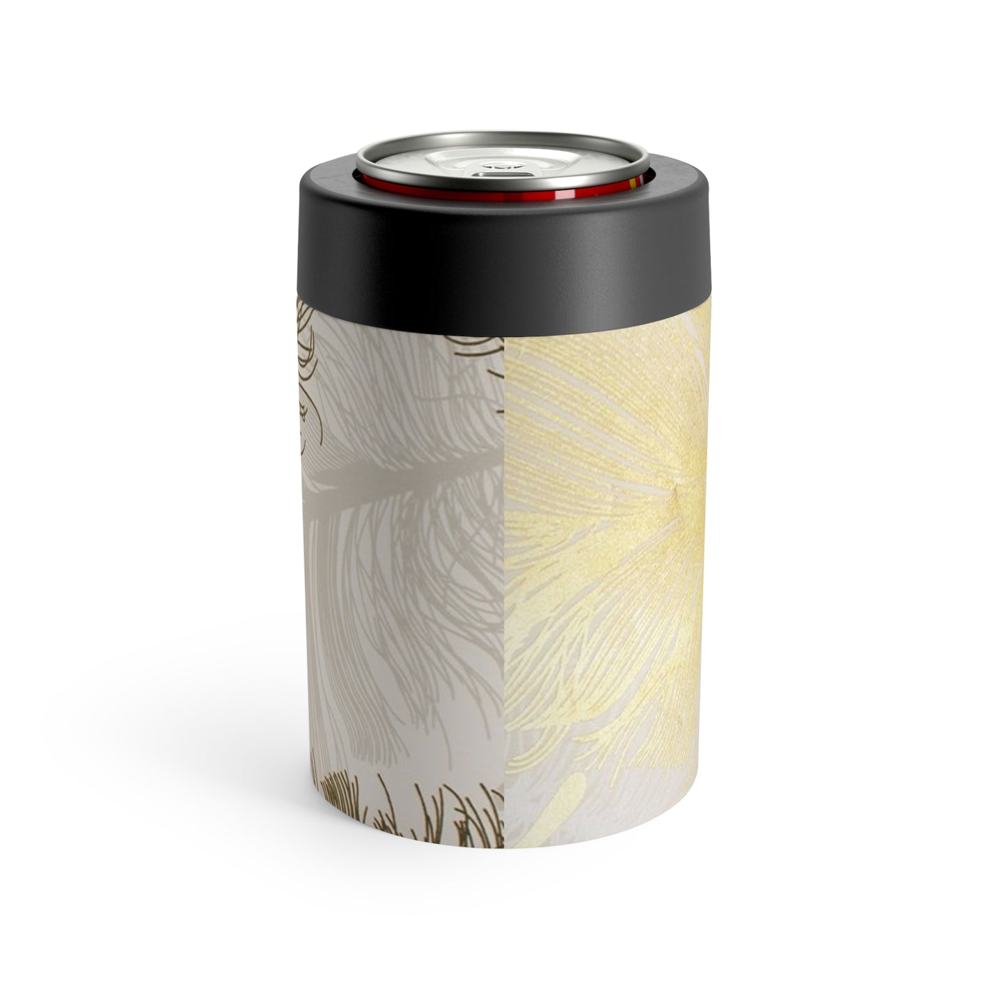 Golden Feathers - Inovax Can Holder