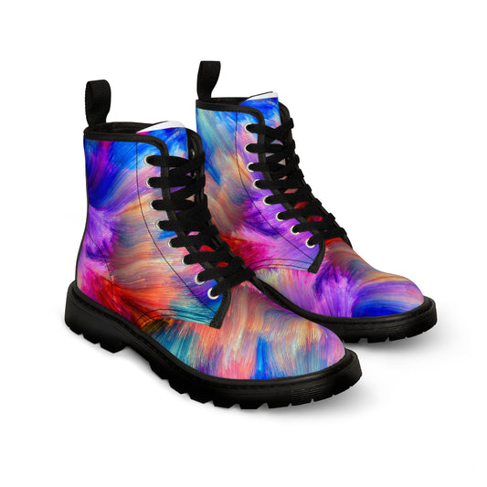 Neon Splash - Botas de lona Inovax para hombre