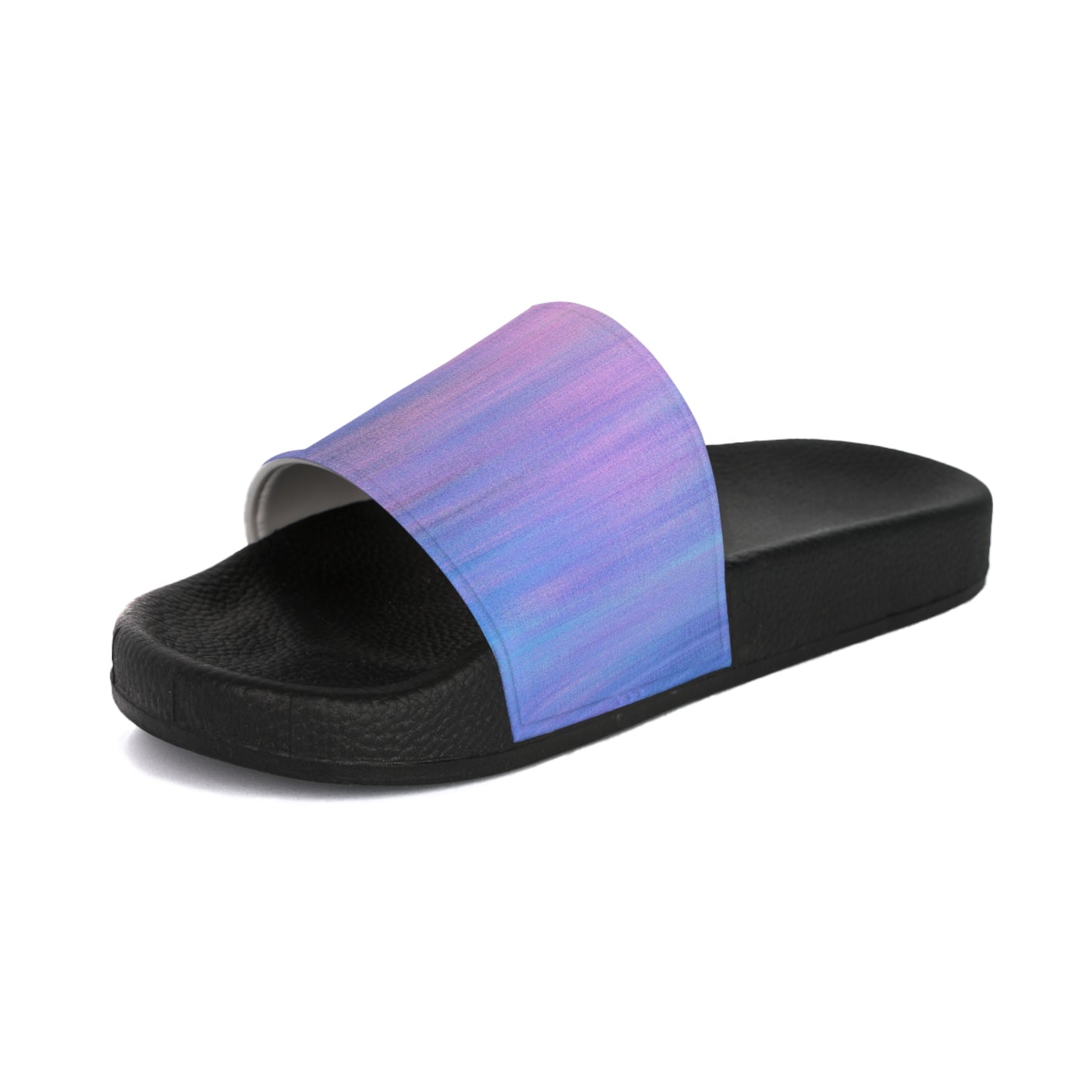 Blue & Purple Metalic - Inovax Women's Slide Sandal