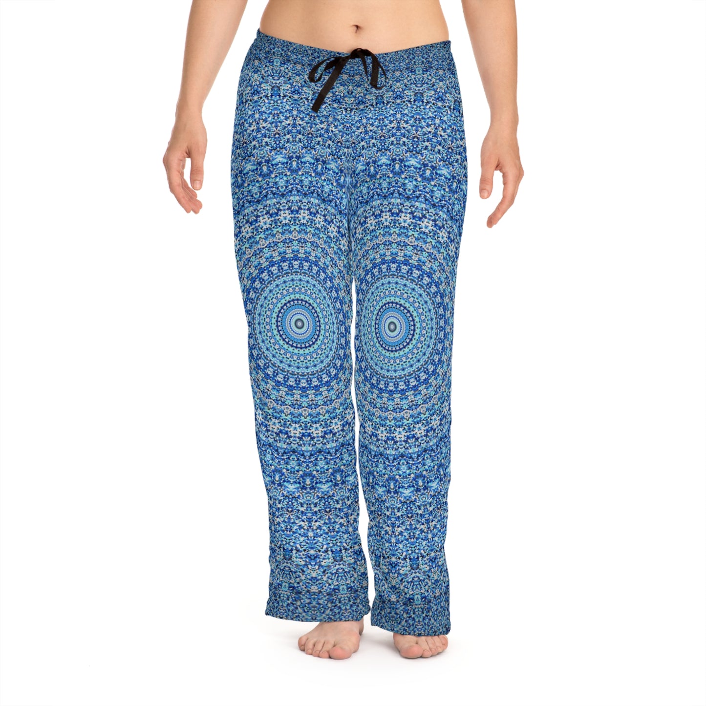 Blue Mandala - Pantalón de pijama para mujer Inovax