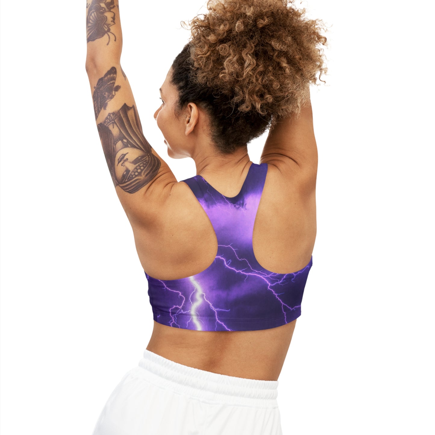 Electric Thunder - Soutien-gorge de sport sans couture Inovax