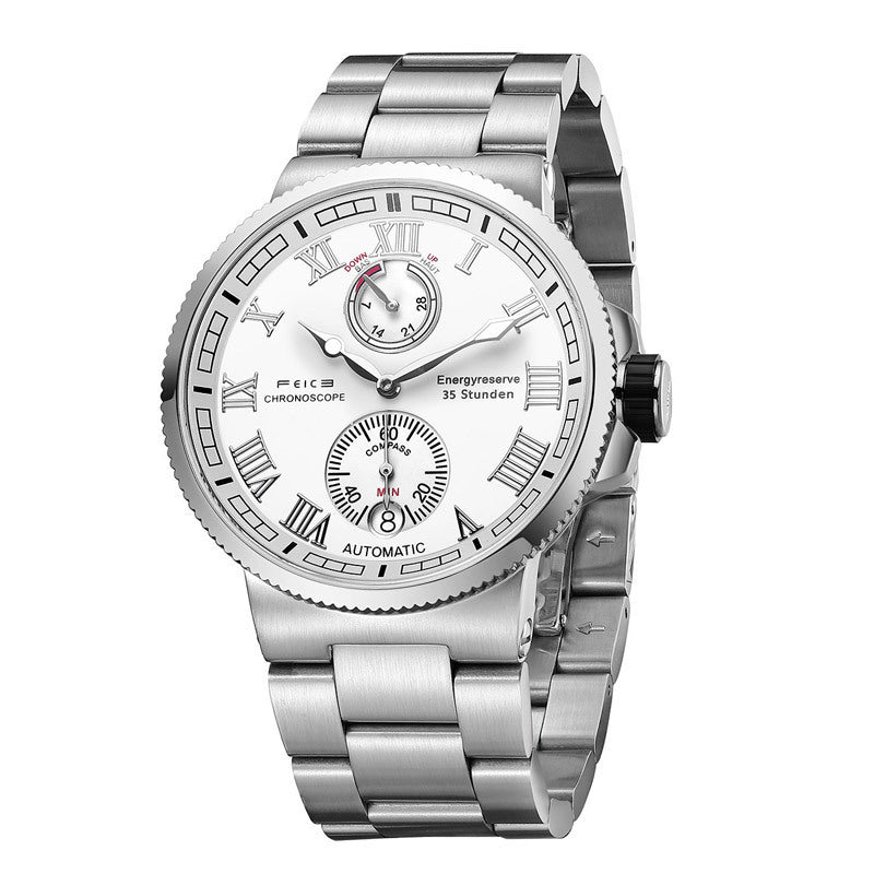 Reloj luminoso impermeable para hombre a la moda.