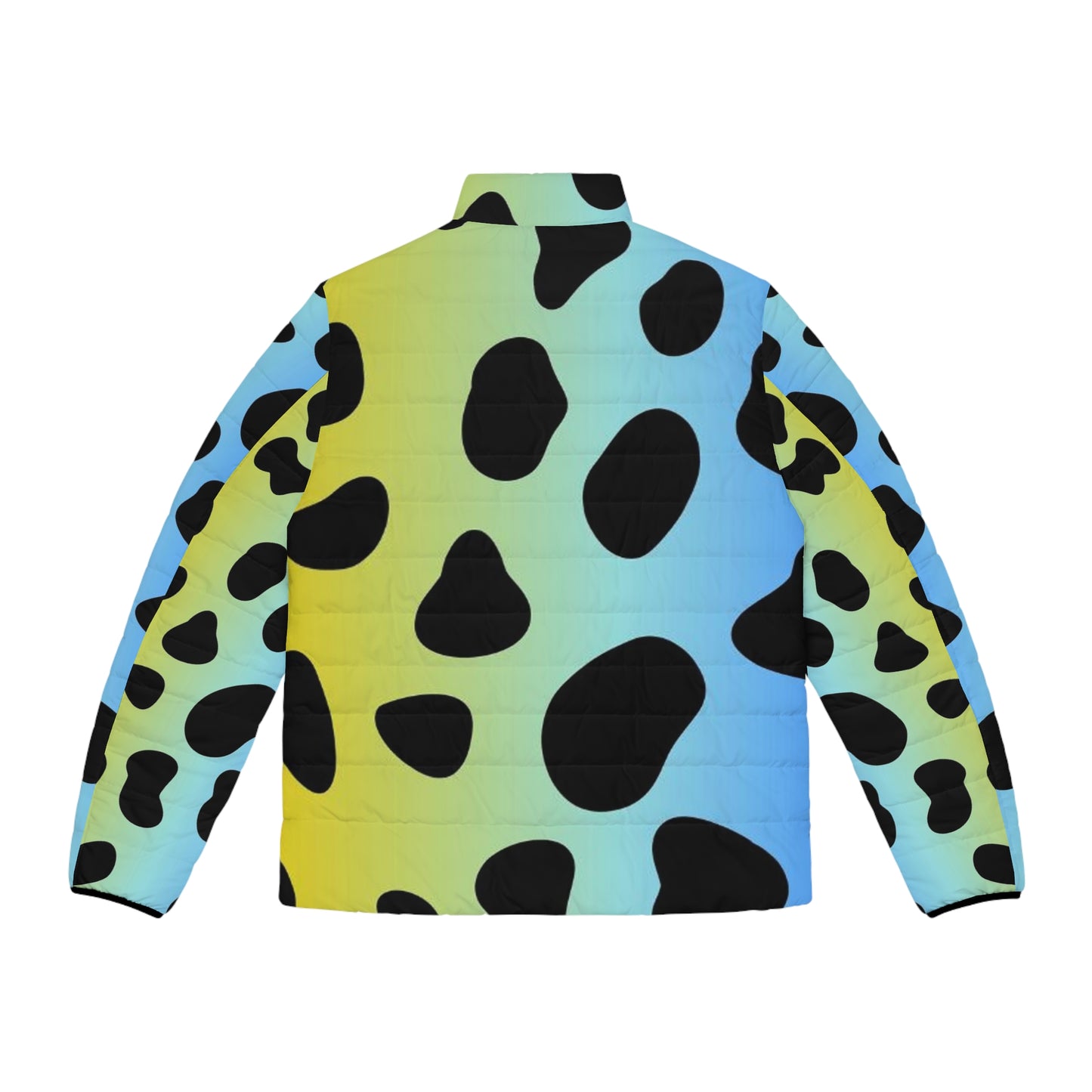 Colorful Jaguar - Men's Puffer Jacket