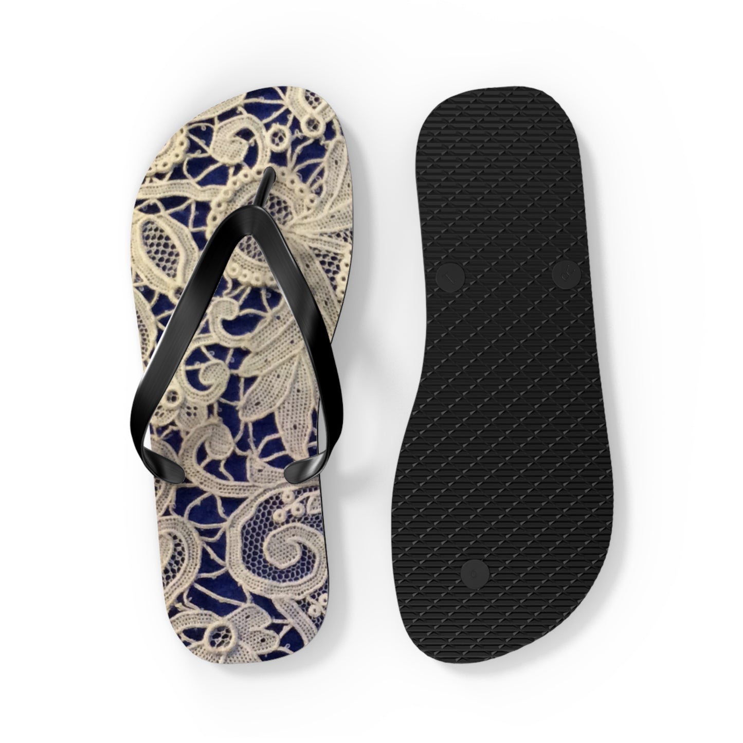 Golden and Blue - Inovax Flip Flops