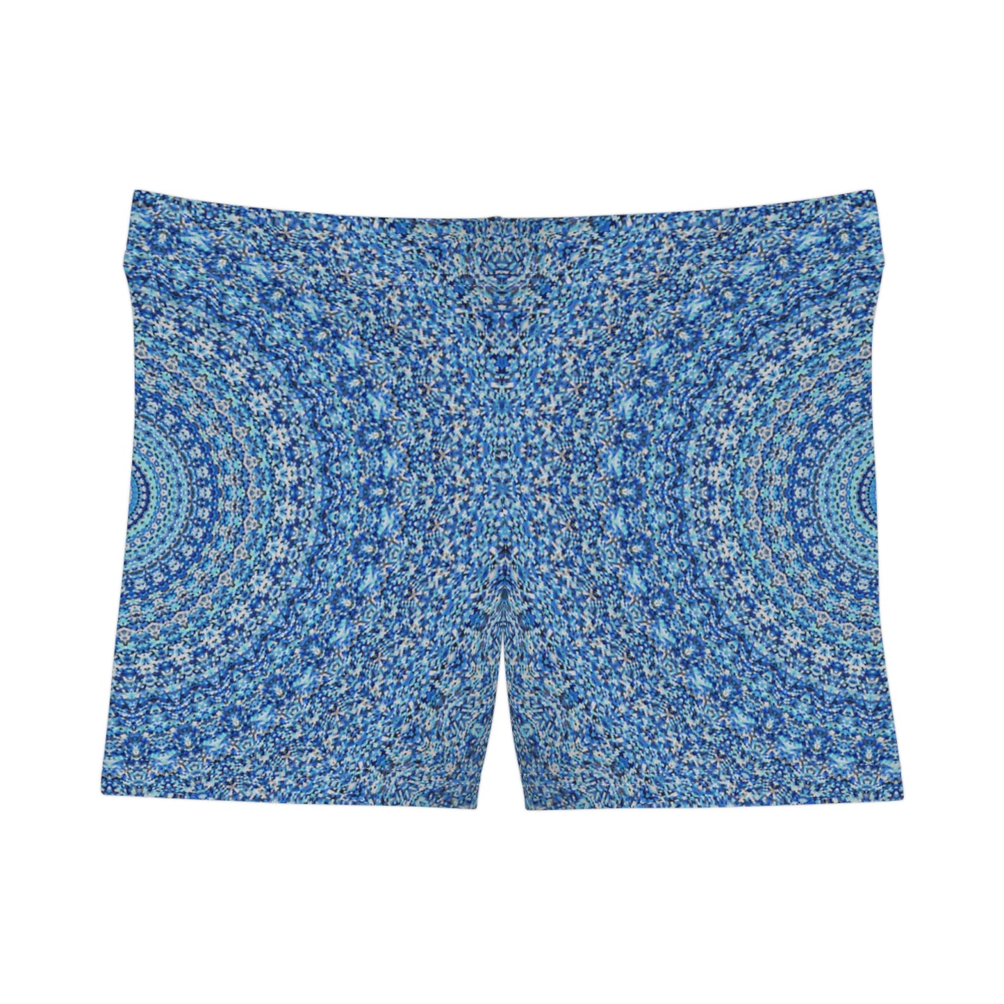 Mandala Bleu - Short Femme Inovax