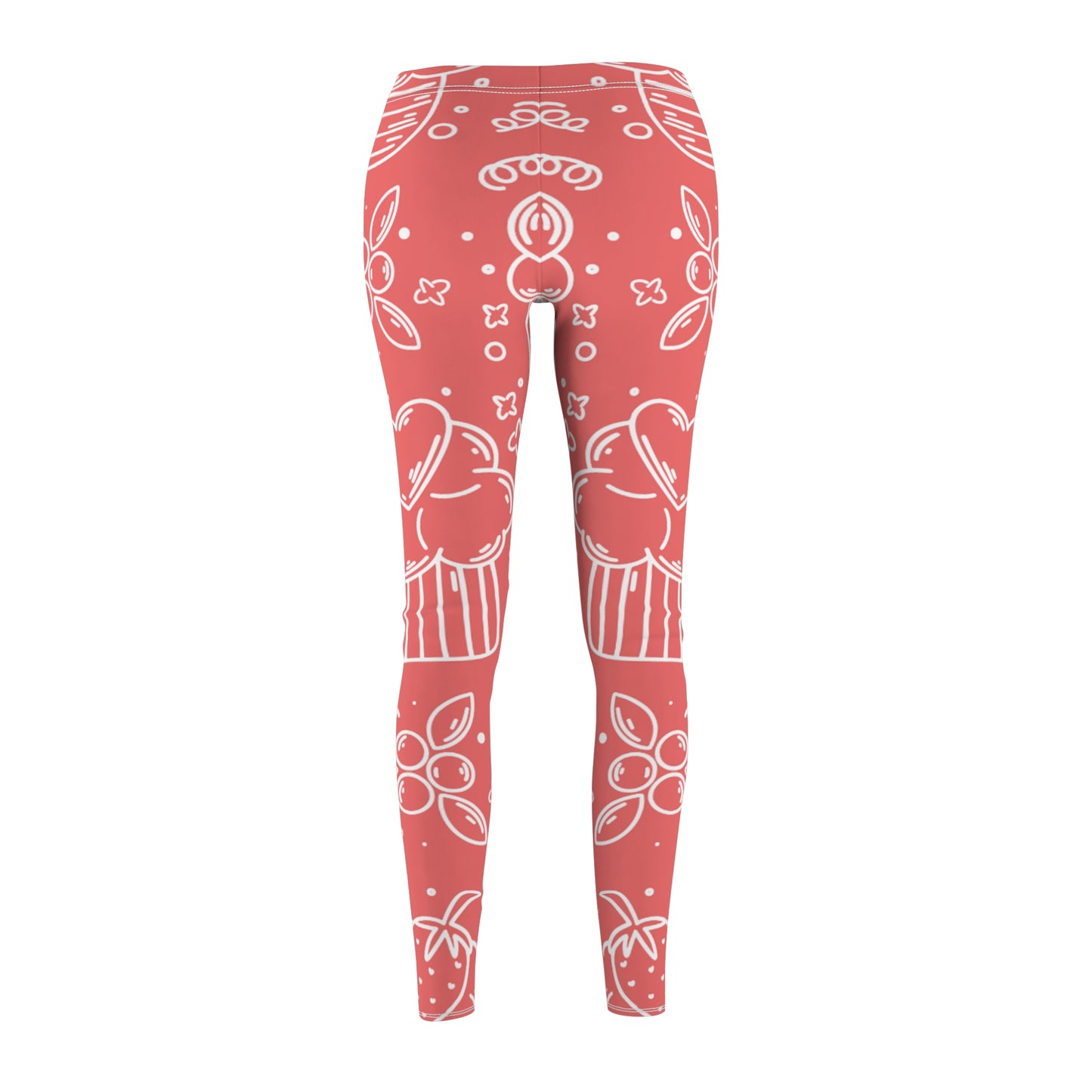 Doodle Pancake - Leggings casuales de corte y costura para mujer Inovax