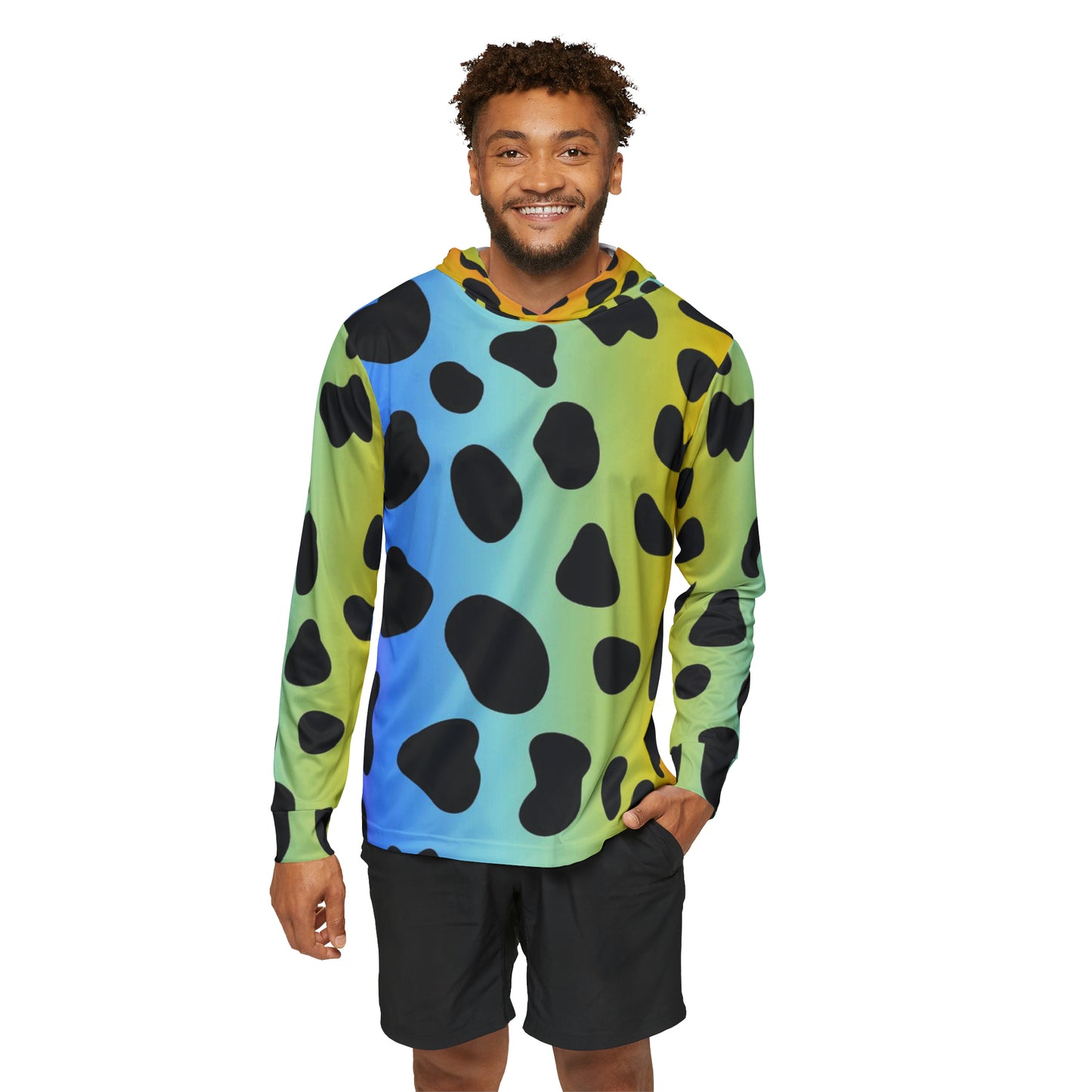 Jaguar coloré - Sweat à capuche d'échauffement sportif pour hommes