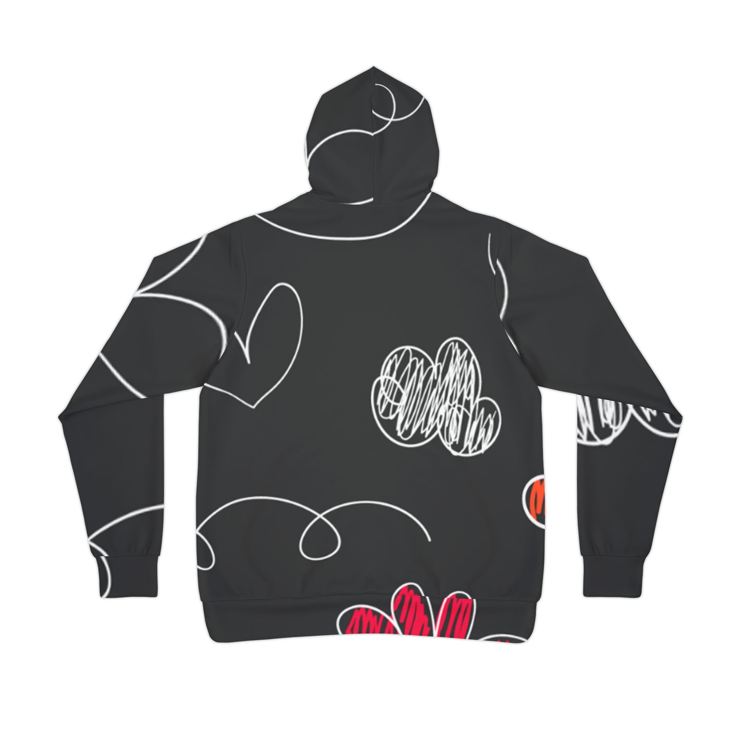 Kids Doodle Playground - Sudadera con capucha deportiva Inovax