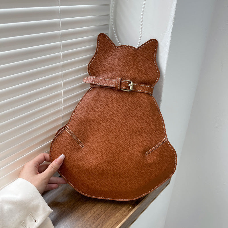 Nouveau sac à bandoulière messager chat mignon pour femmes