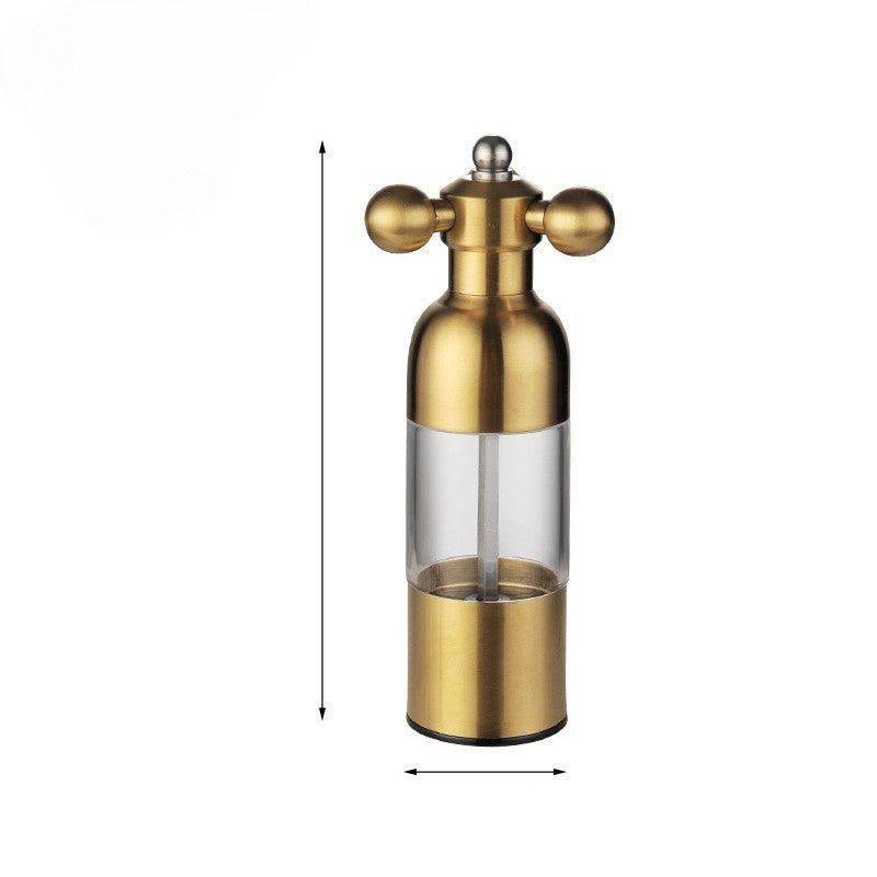 Moulin à poivre, Gadgets, moulin à poivre et à sel, 4 couleurs, broyeur à ail et à épices, outils créatifs de cuisine, accessoire pour barbecue